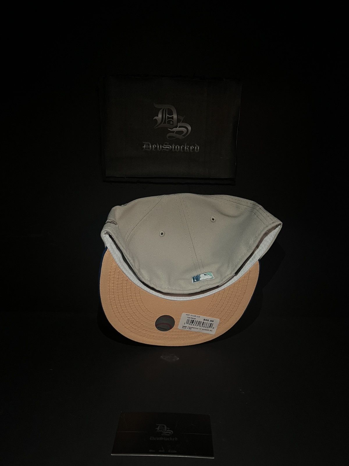 Hat Club × MyFitteds × New Era 7 1/4 - Ocean Drive Tampa Bay Rays Exclusive Fitted Hat Size ONE SIZE - 4 Thumbnail