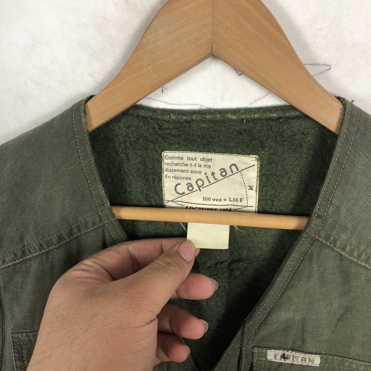 Japanese Brand TACTICAL MULTI POCKET VEST CAPITAN MILITARY DESIGN Size US M / EU 48-50 / 2 - 5 Thumbnail