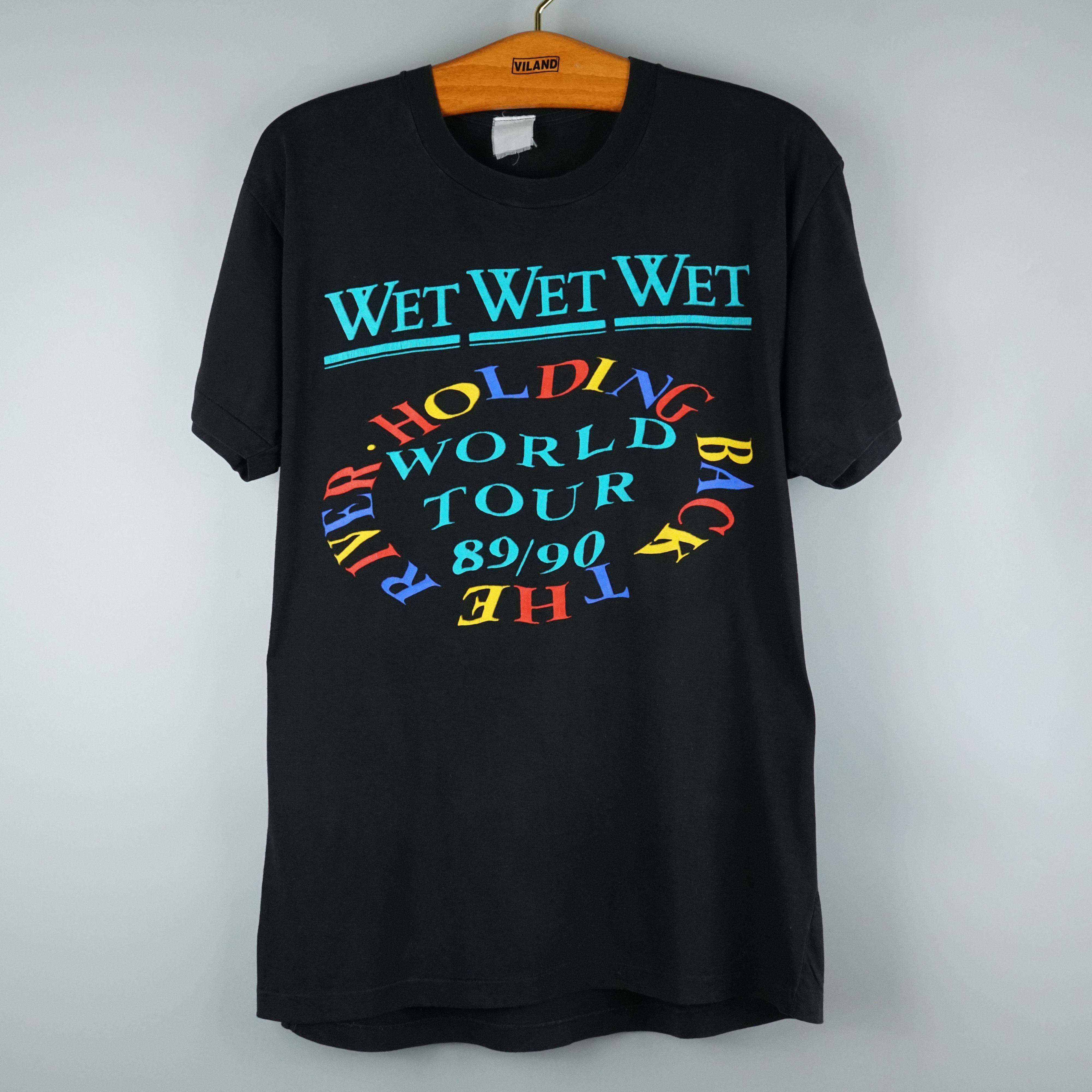 Band Tees × Vintage 90s Wet Wet Wet tour t-shirt Size US L / EU 52-54 / 3 - 1 Thumbnail