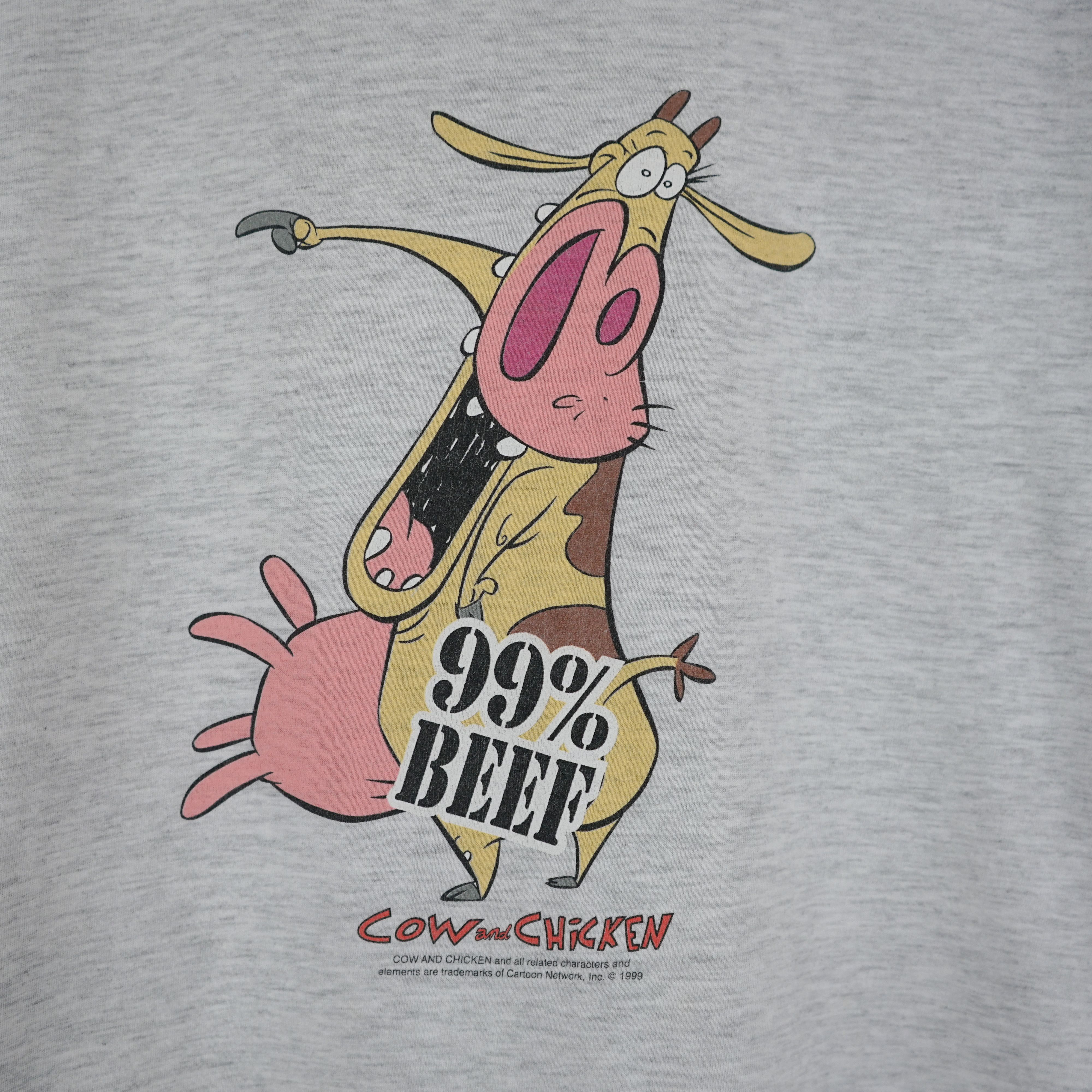 Cartoon Network 1999 Cow and Chicken t shirt Cartoon Network tee Size US L / EU 52-54 / 3 - 2 Thumbnail