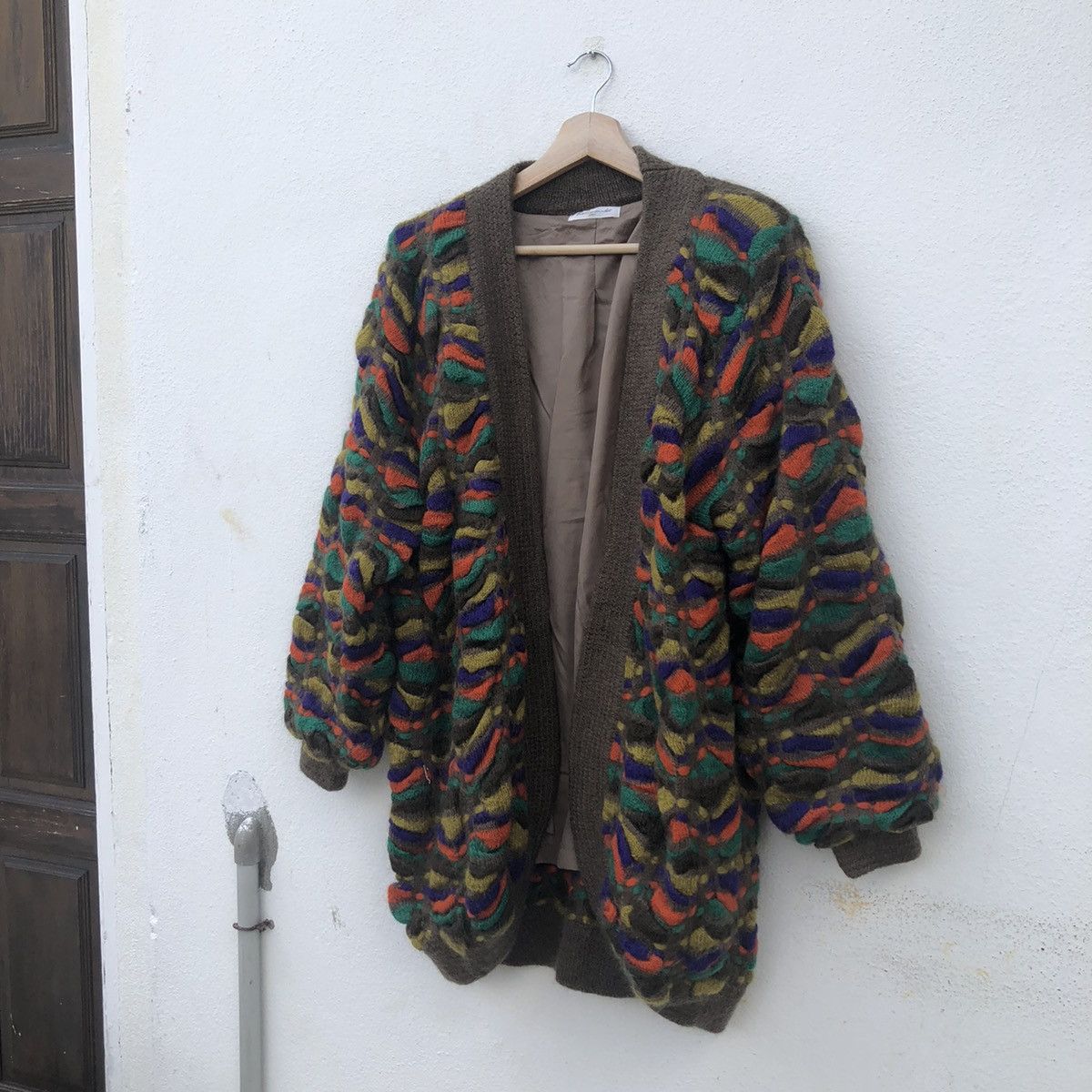 Japanese Brand KNITWEAR CARDIGAN BY RACCOMMODER INSPIRED BY COOGI DESIGN Size US M / EU 48-50 / 2 - 2 Thumbnail