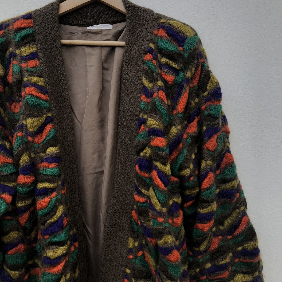 Japanese Brand KNITWEAR CARDIGAN BY RACCOMMODER INSPIRED BY COOGI DESIGN Size US M / EU 48-50 / 2 - 6 Thumbnail