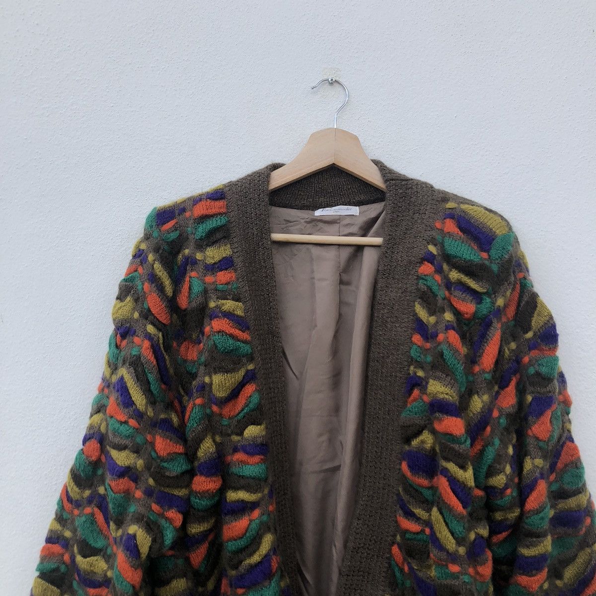 Japanese Brand KNITWEAR CARDIGAN BY RACCOMMODER INSPIRED BY COOGI DESIGN Size US M / EU 48-50 / 2 - 4 Thumbnail