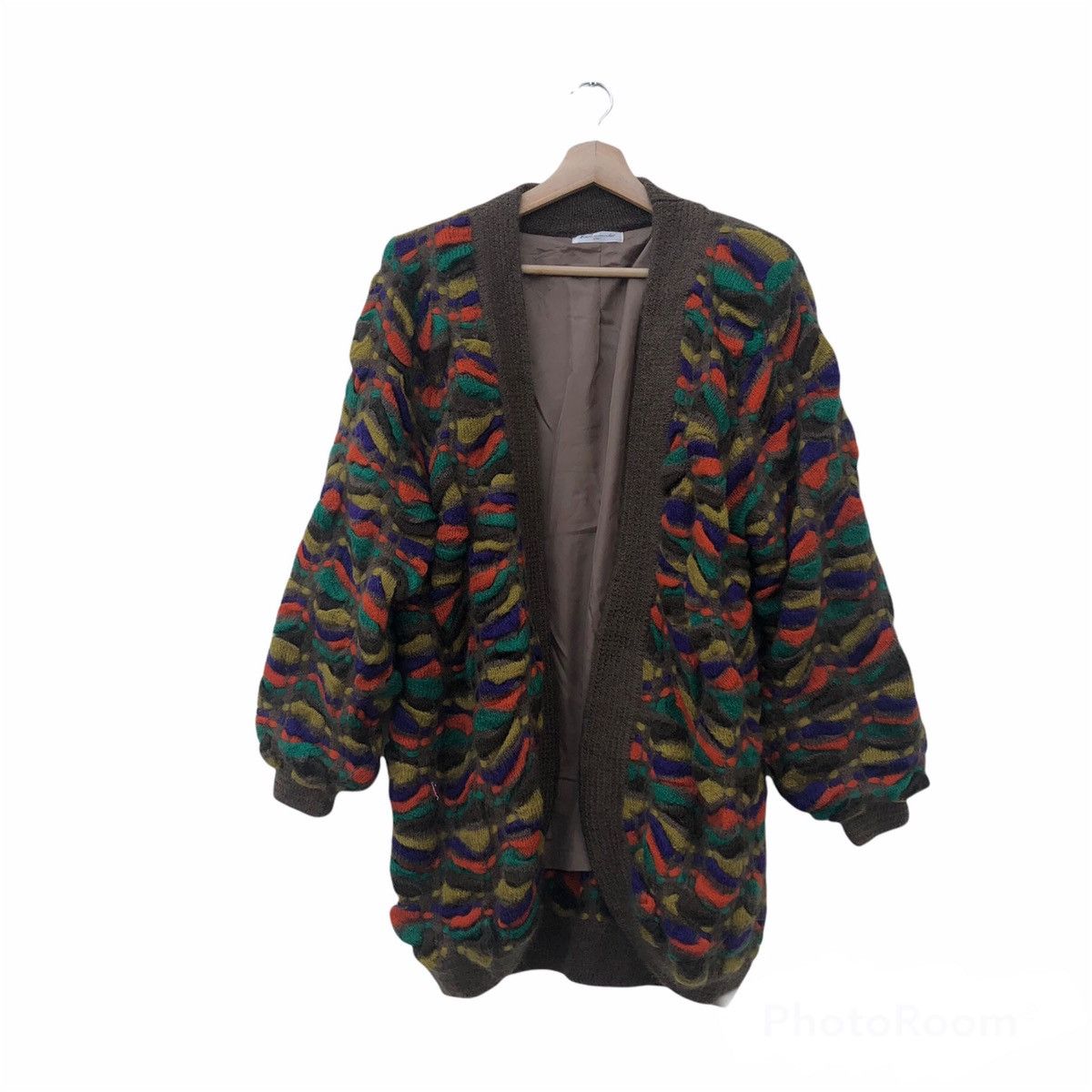 Japanese Brand KNITWEAR CARDIGAN BY RACCOMMODER INSPIRED BY COOGI DESIGN Size US M / EU 48-50 / 2 - 1 Thumbnail
