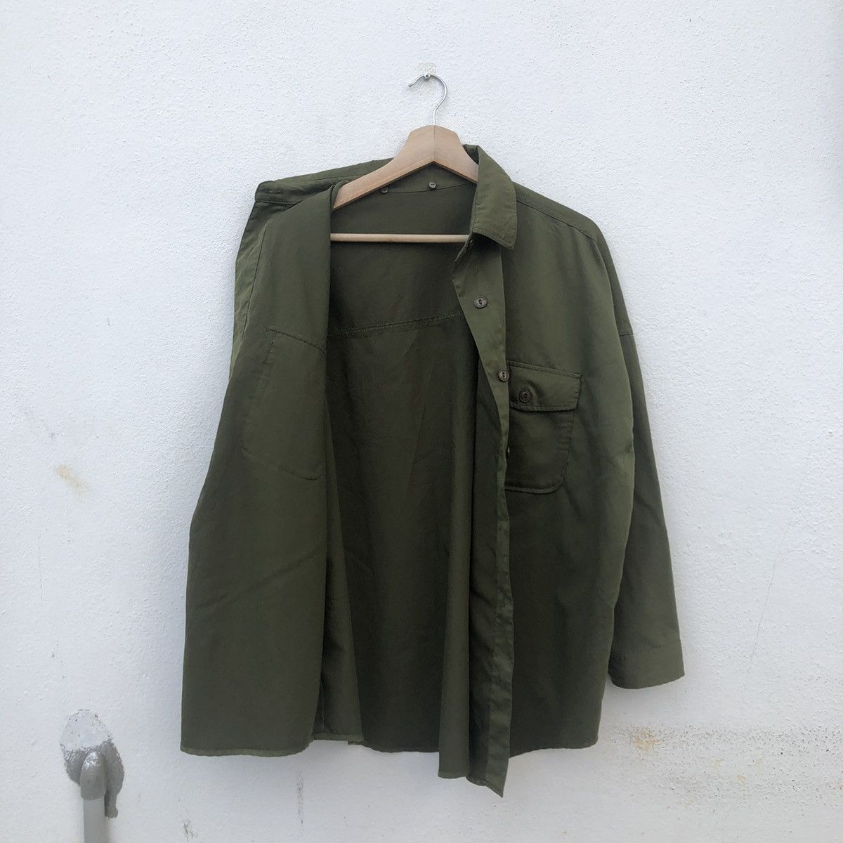 Japanese Brand POWER OF LIFE BIG LOGO BY DOUBLE FOCUS LIGHT JACKET Size US M / EU 48-50 / 2 - 7 Thumbnail