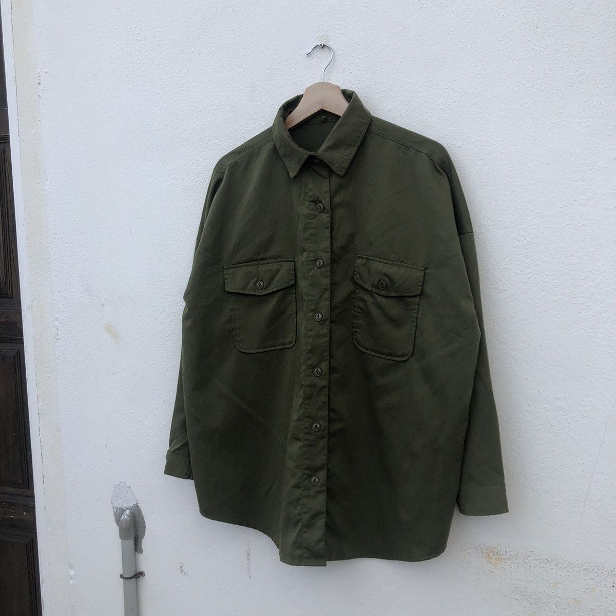 Japanese Brand POWER OF LIFE BIG LOGO BY DOUBLE FOCUS LIGHT JACKET Size US M / EU 48-50 / 2 - 3 Thumbnail
