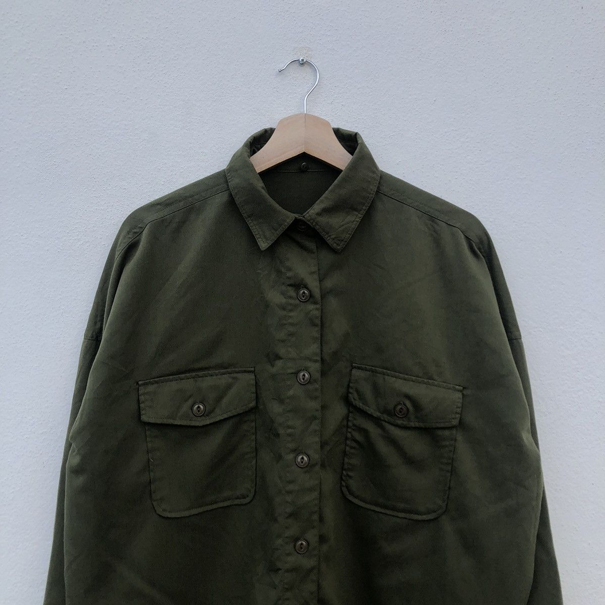 Japanese Brand POWER OF LIFE BIG LOGO BY DOUBLE FOCUS LIGHT JACKET Size US M / EU 48-50 / 2 - 4 Thumbnail