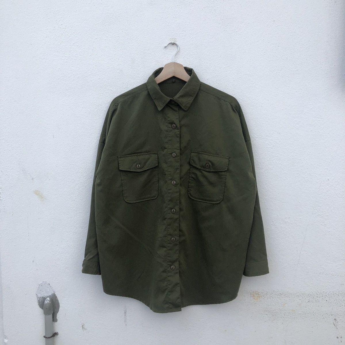 Japanese Brand POWER OF LIFE BIG LOGO BY DOUBLE FOCUS LIGHT JACKET Size US M / EU 48-50 / 2 - 2 Thumbnail