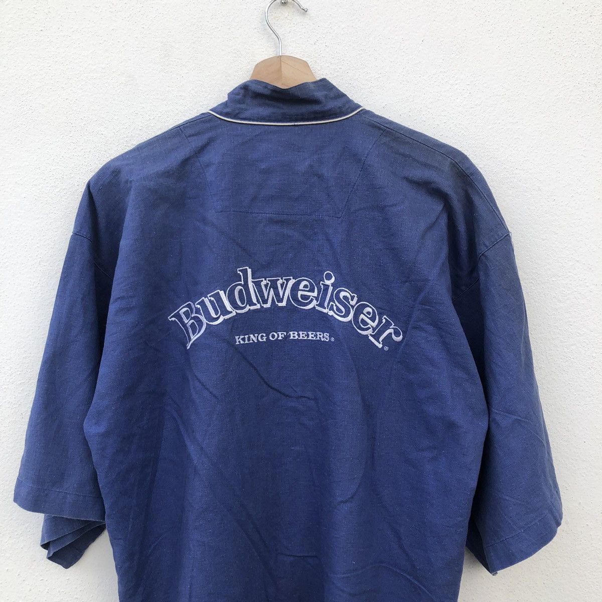 Budweiser VINTAGE BUDWEISER KING OF BEER BIG LOGO KIMONO JAPAN Size US M / EU 48-50 / 2 - 8 Thumbnail