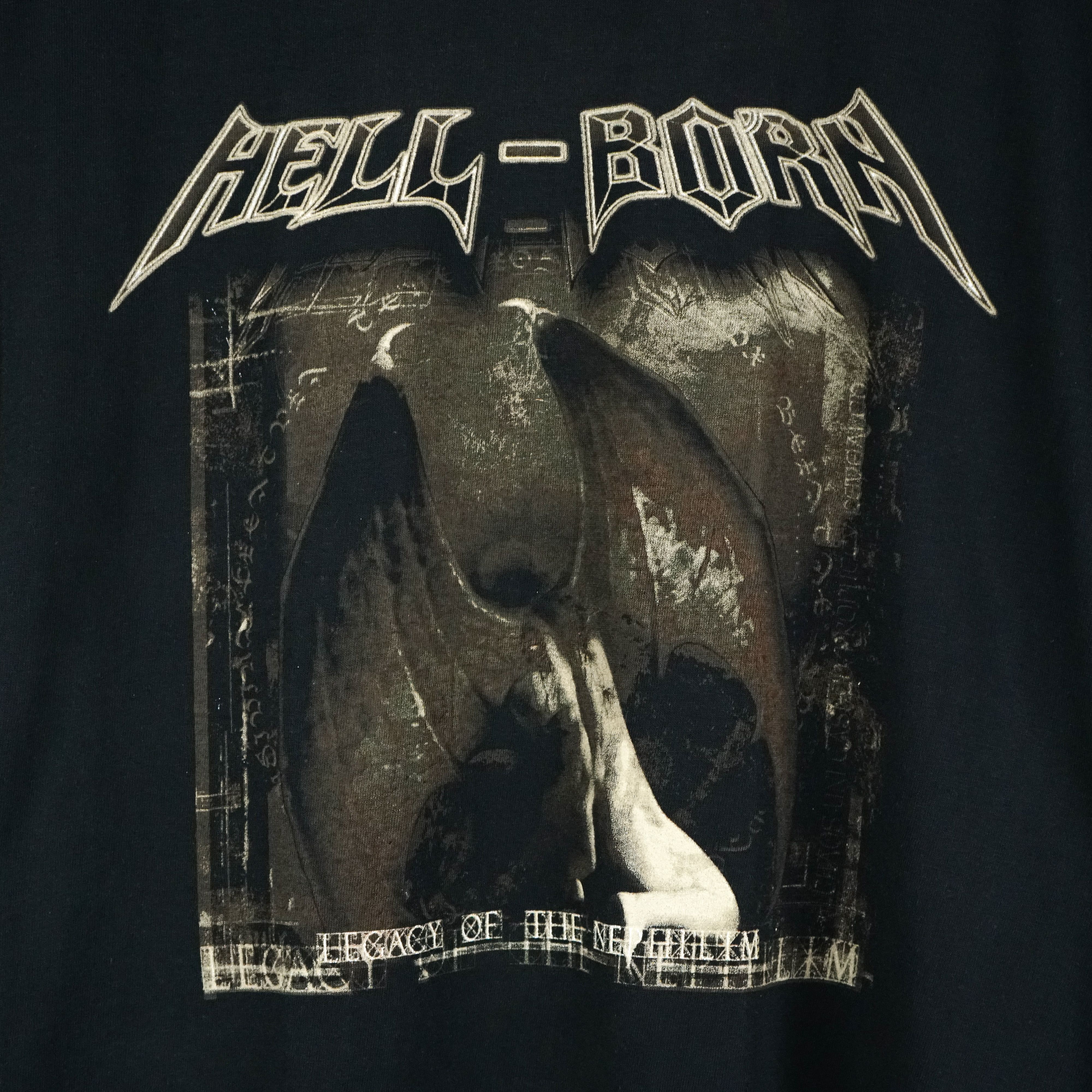 Band Tees × Vintage 2003 Hell-Born t shirt Size US L / EU 52-54 / 3 - 2 Thumbnail