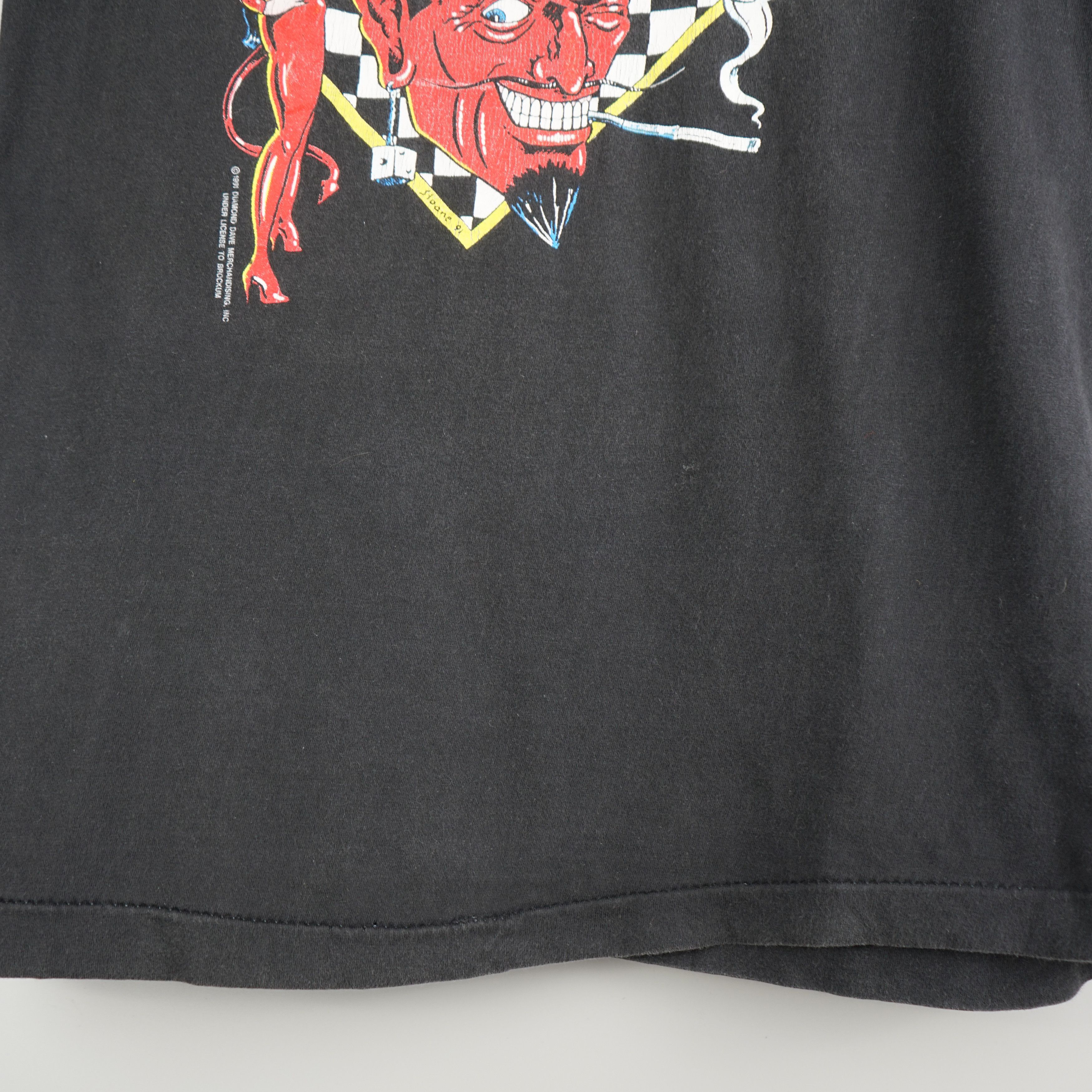 Band Tees × Vintage 1991 David Lee Roth t-shirt Tour 91 Size US L / EU 52-54 / 3 - 4 Thumbnail