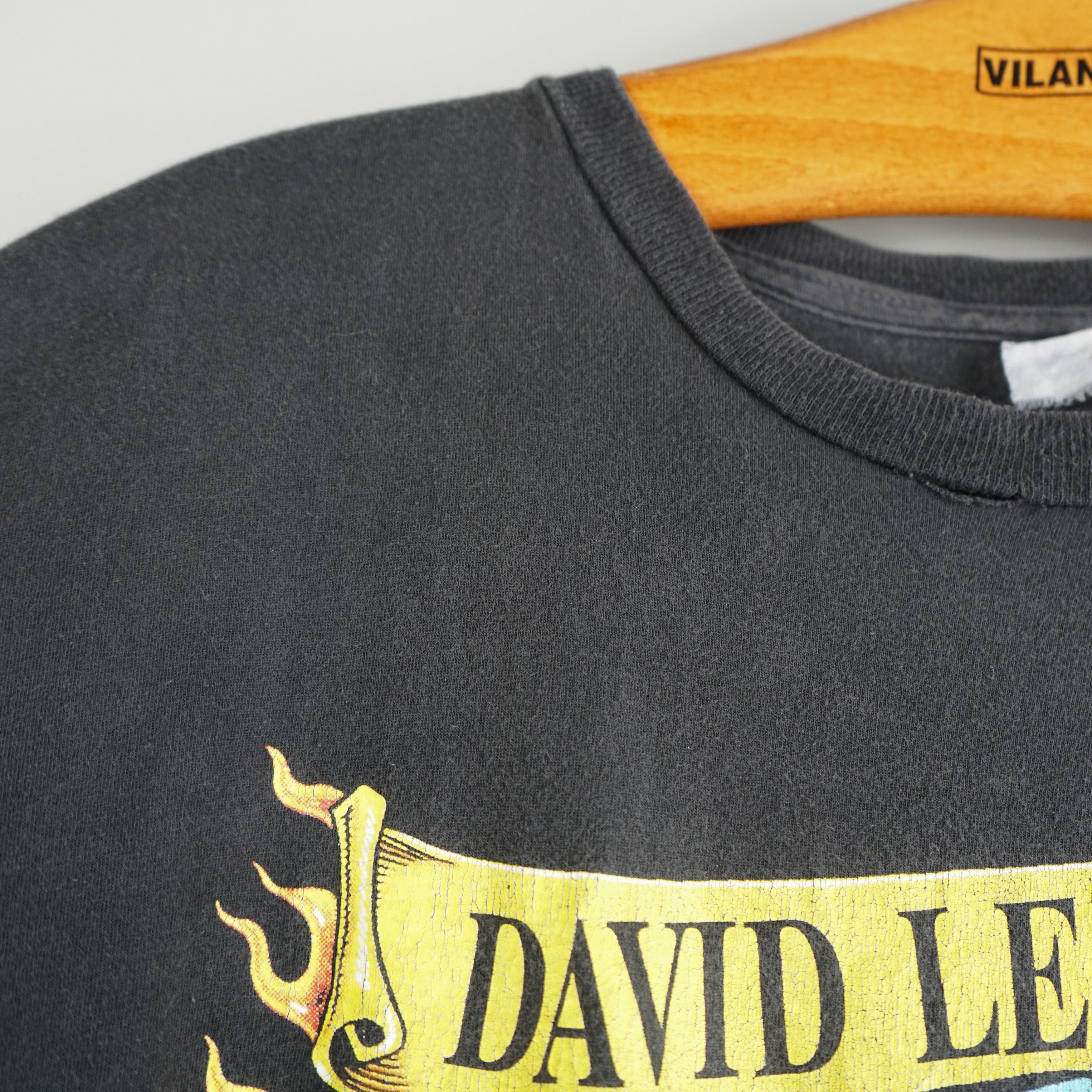 Band Tees × Vintage 1991 David Lee Roth t-shirt Tour 91 Size US L / EU 52-54 / 3 - 7 Thumbnail