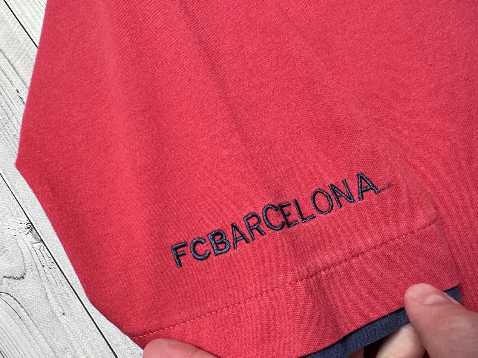 Nike × Vintage Vintage Nike polo Barcelona soccer size XL Size US XL / EU 56 / 4 - 5 Thumbnail