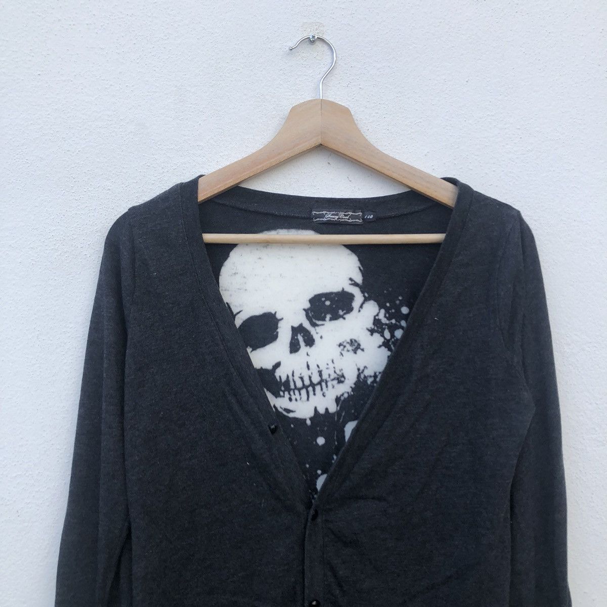 Japanese Brand LIGHT CARDIGAN PUNK DESIGN BIG LOGO BY SAUCY COOL Size US M / EU 48-50 / 2 - 3 Thumbnail