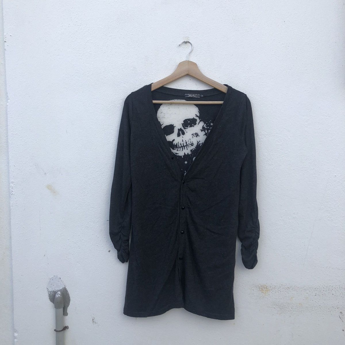 Japanese Brand LIGHT CARDIGAN PUNK DESIGN BIG LOGO BY SAUCY COOL Size US M / EU 48-50 / 2 - 6 Thumbnail