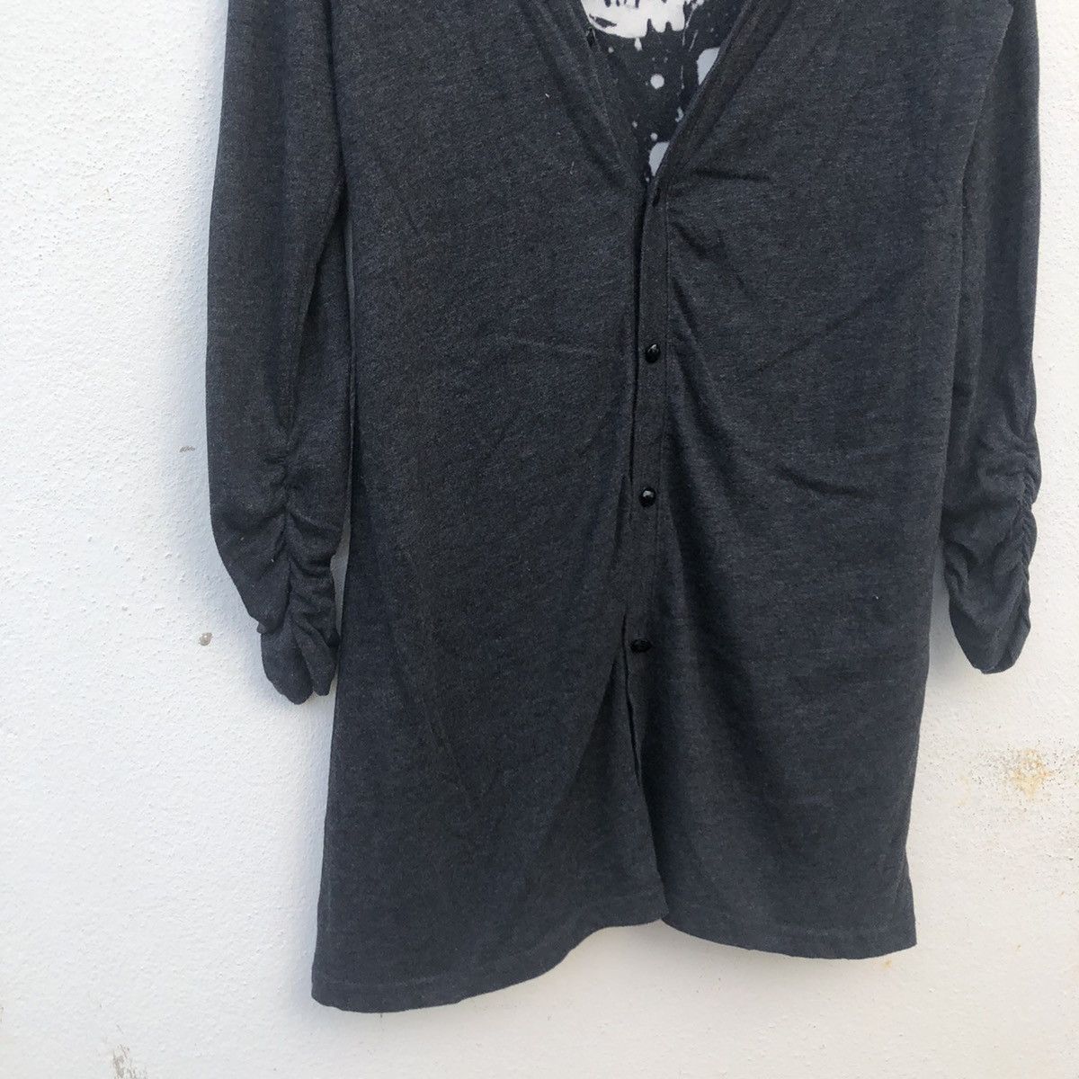 Japanese Brand LIGHT CARDIGAN PUNK DESIGN BIG LOGO BY SAUCY COOL Size US M / EU 48-50 / 2 - 4 Thumbnail