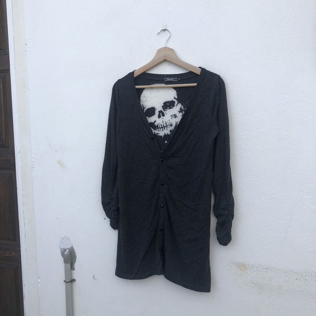 Japanese Brand LIGHT CARDIGAN PUNK DESIGN BIG LOGO BY SAUCY COOL Size US M / EU 48-50 / 2 - 2 Thumbnail