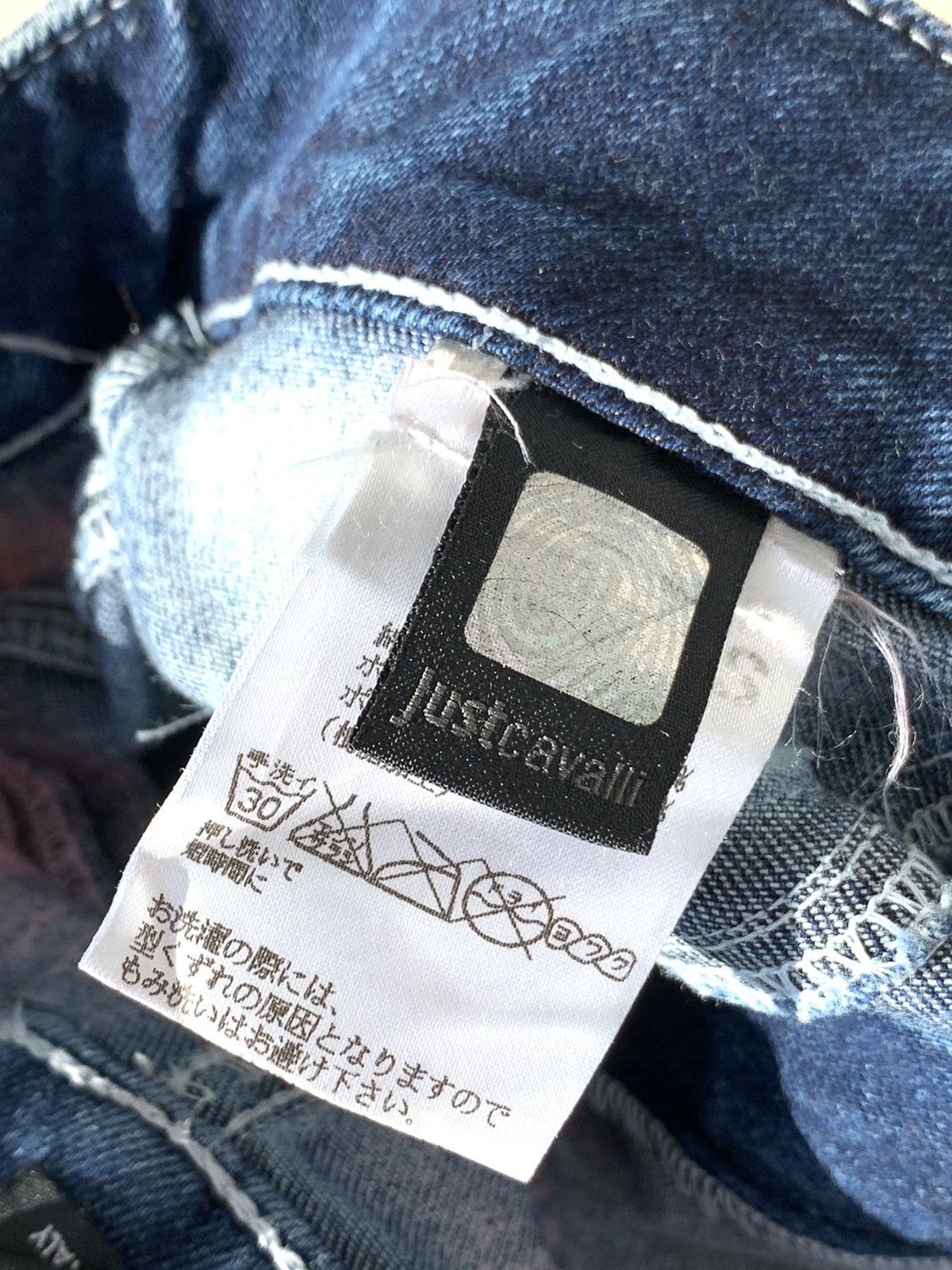 Just Cavalli Just Cavalli Wax Distressed Crazy Details Pink Denim Pants Size US 26 / EU 42 - 11 Thumbnail