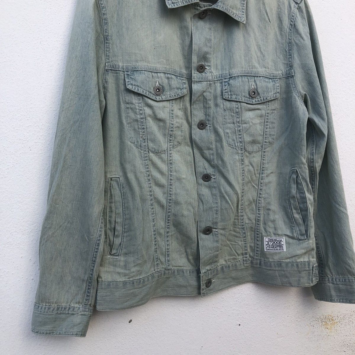VINTAGE CHAMBRAY UNION MADE BY STOOGE & CO