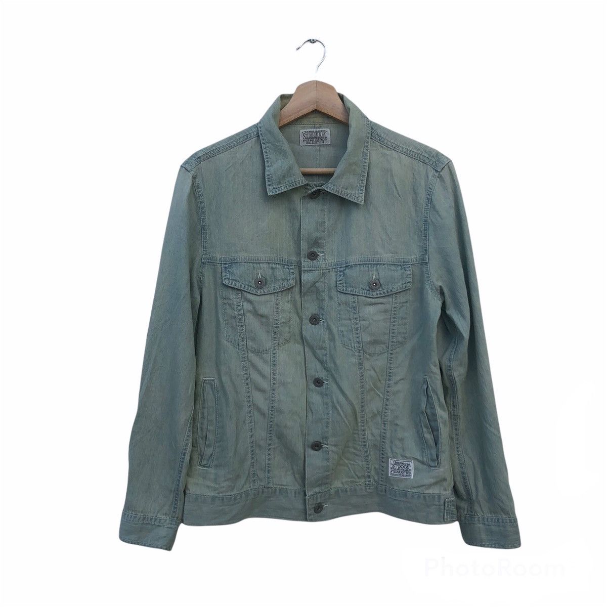 VINTAGE CHAMBRAY UNION MADE BY STOOGE & CO