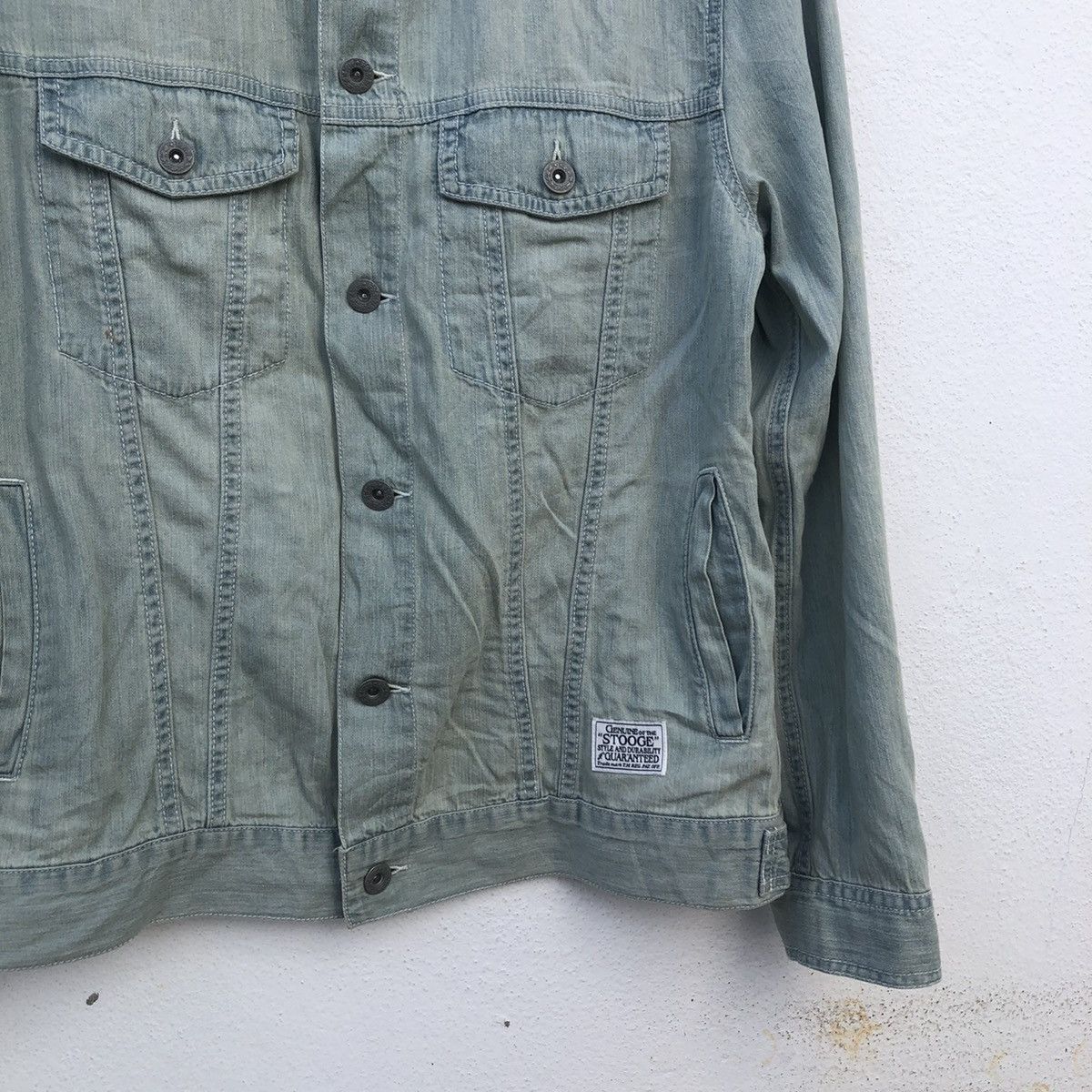 VINTAGE CHAMBRAY UNION MADE BY STOOGE & CO