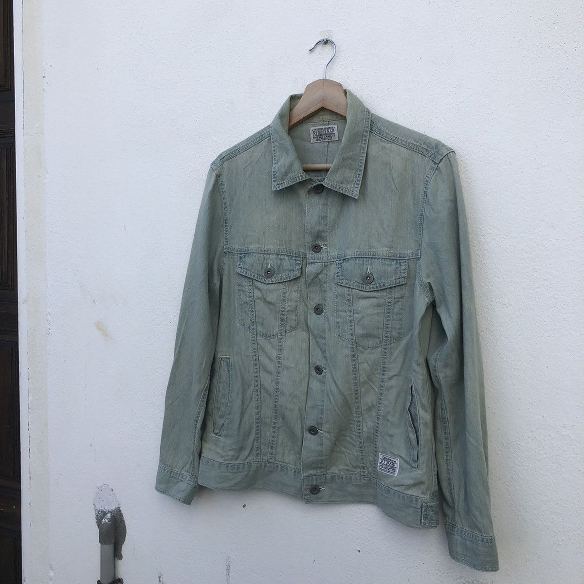 VINTAGE CHAMBRAY UNION MADE BY STOOGE & CO