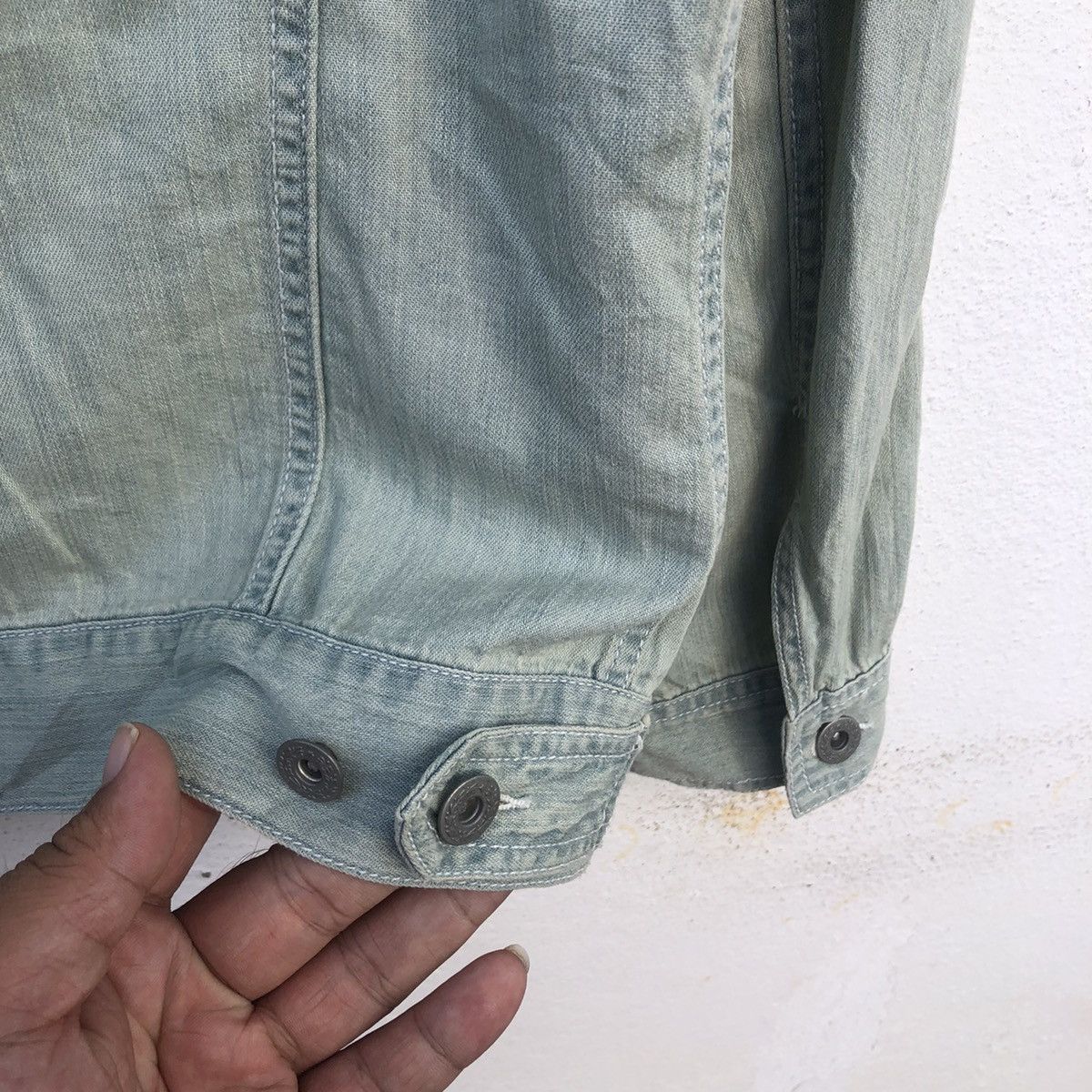 VINTAGE CHAMBRAY UNION MADE BY STOOGE & CO