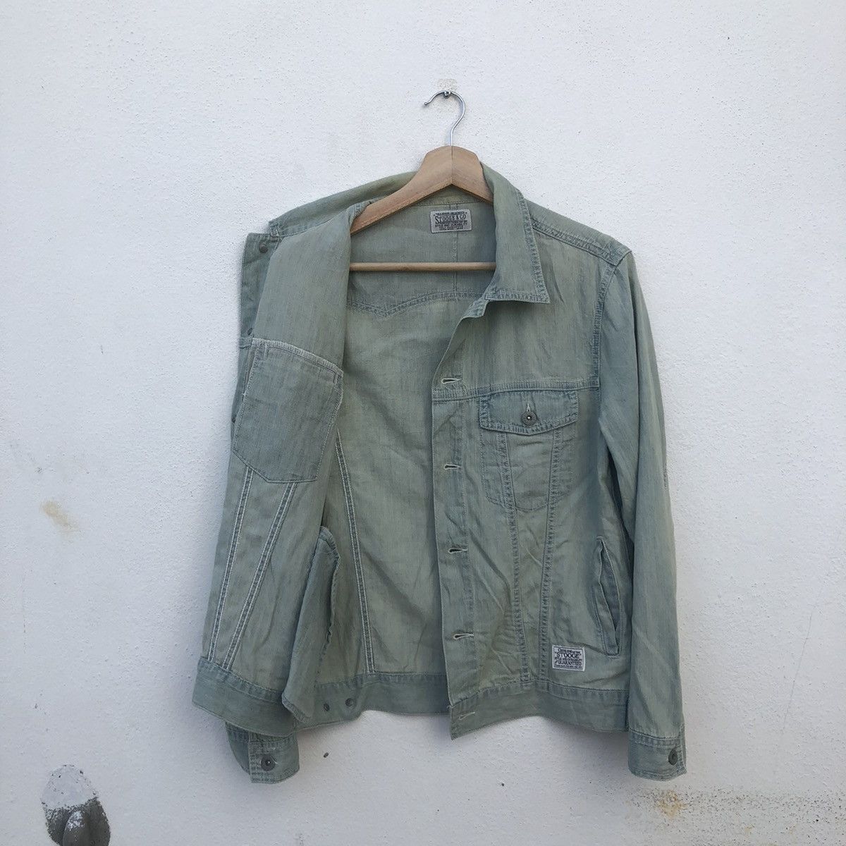 VINTAGE CHAMBRAY UNION MADE BY STOOGE & CO