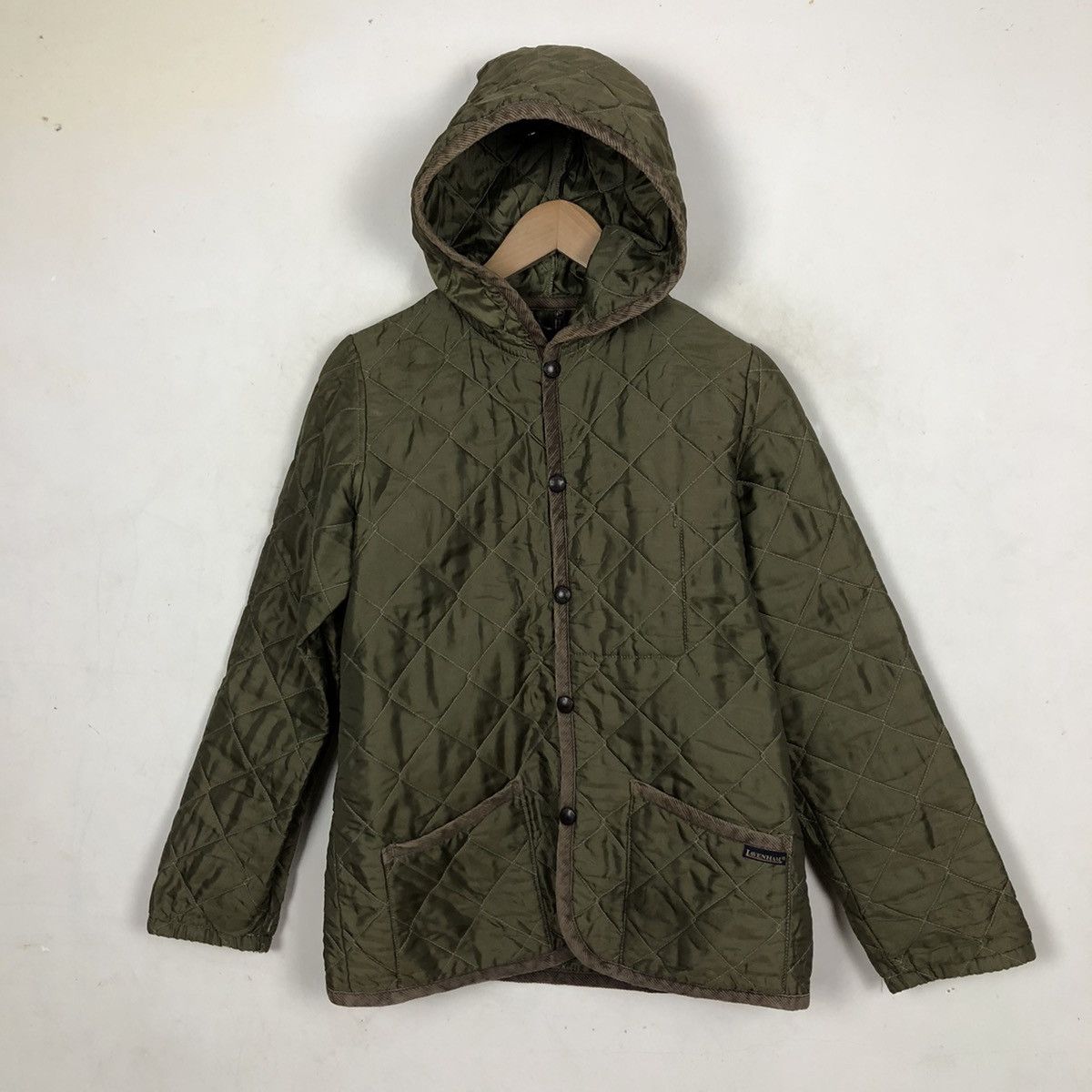 Lavenham LAVENHAM QUILTED BUTTON HOODIE JACKET Size US M / EU 48-50 / 2 - 8 Thumbnail