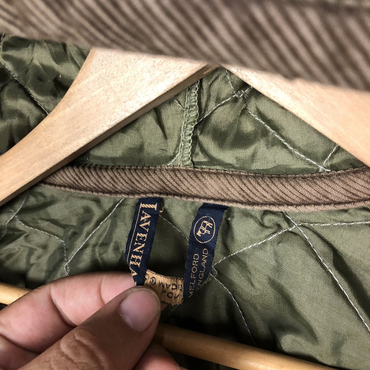 Lavenham LAVENHAM QUILTED BUTTON HOODIE JACKET Size US M / EU 48-50 / 2 - 10 Thumbnail