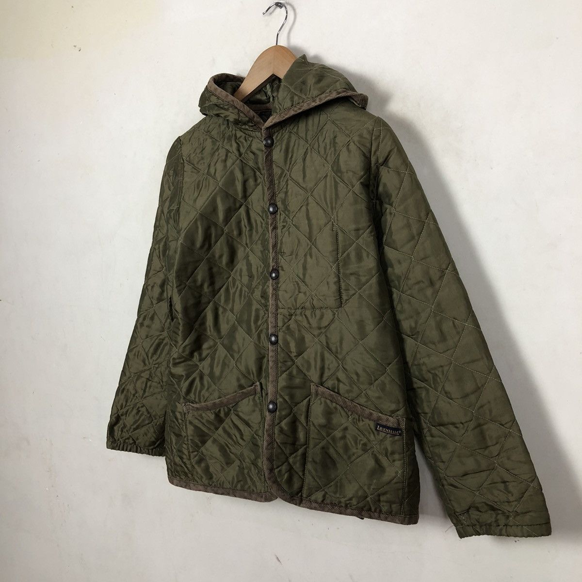 Lavenham LAVENHAM QUILTED BUTTON HOODIE JACKET Size US M / EU 48-50 / 2 - 2 Thumbnail