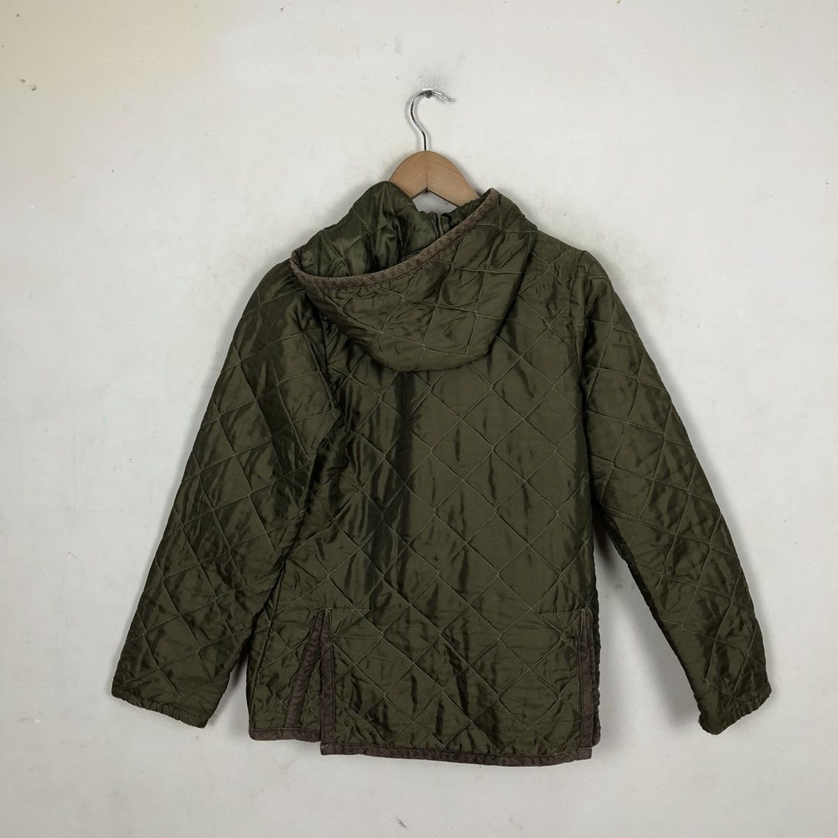 Lavenham LAVENHAM QUILTED BUTTON HOODIE JACKET Size US M / EU 48-50 / 2 - 6 Thumbnail
