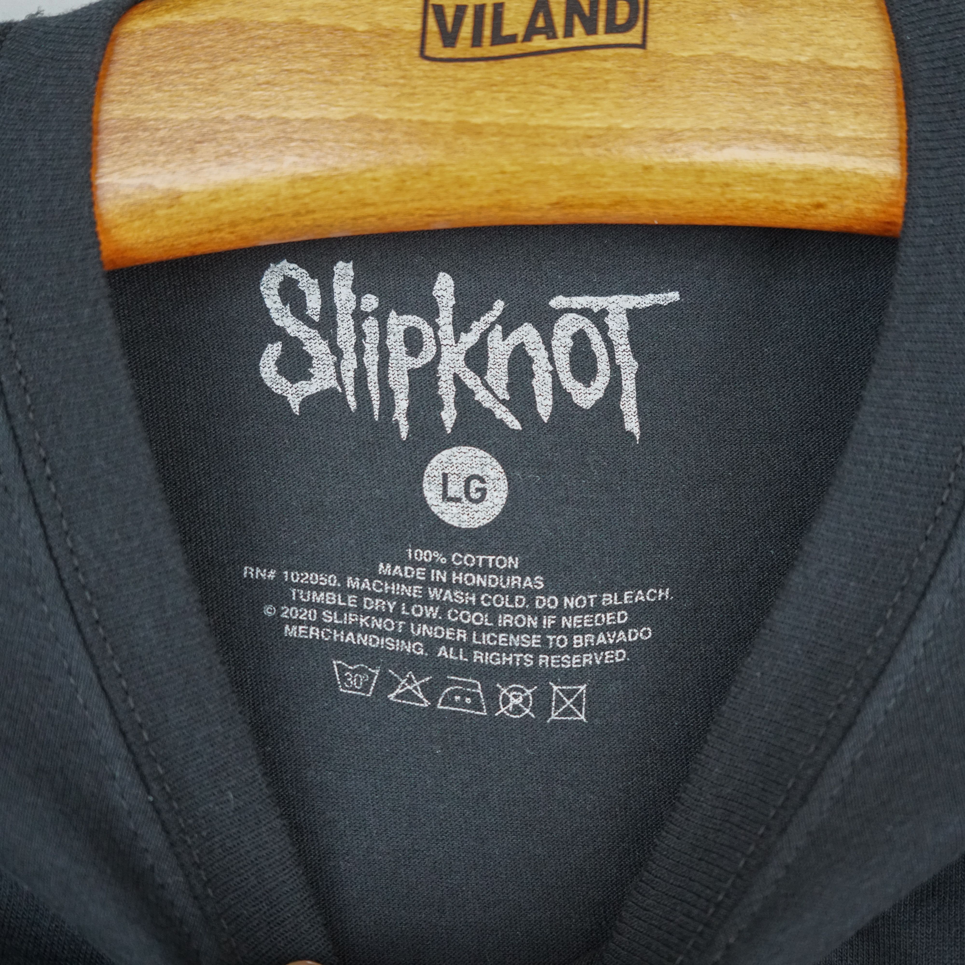 Band Tees × Vintage vintage Slipknot t shirt 2020 tour Size US L / EU 52-54 / 3 - 3 Thumbnail