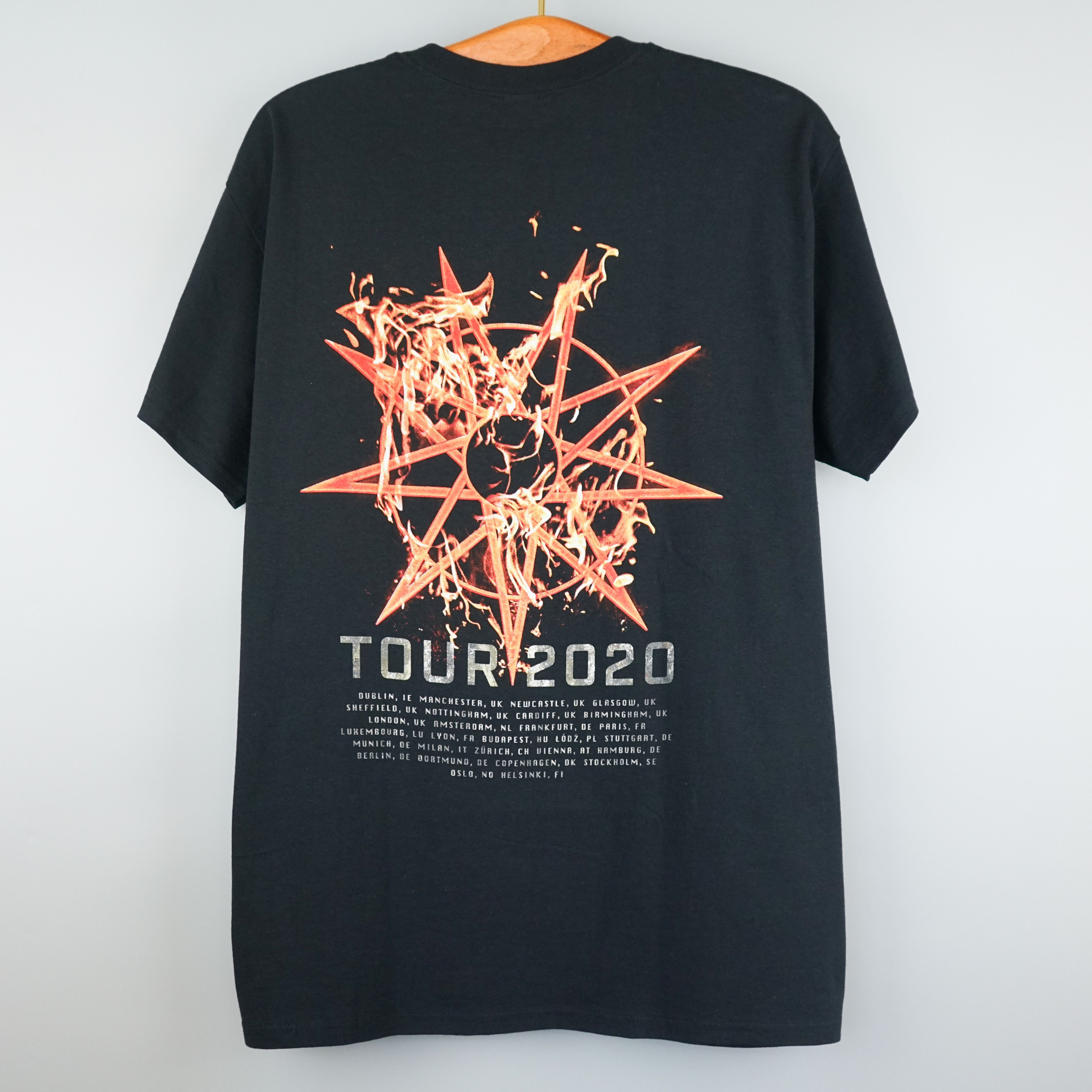 Band Tees × Vintage vintage Slipknot t shirt 2020 tour Size US L / EU 52-54 / 3 - 5 Thumbnail