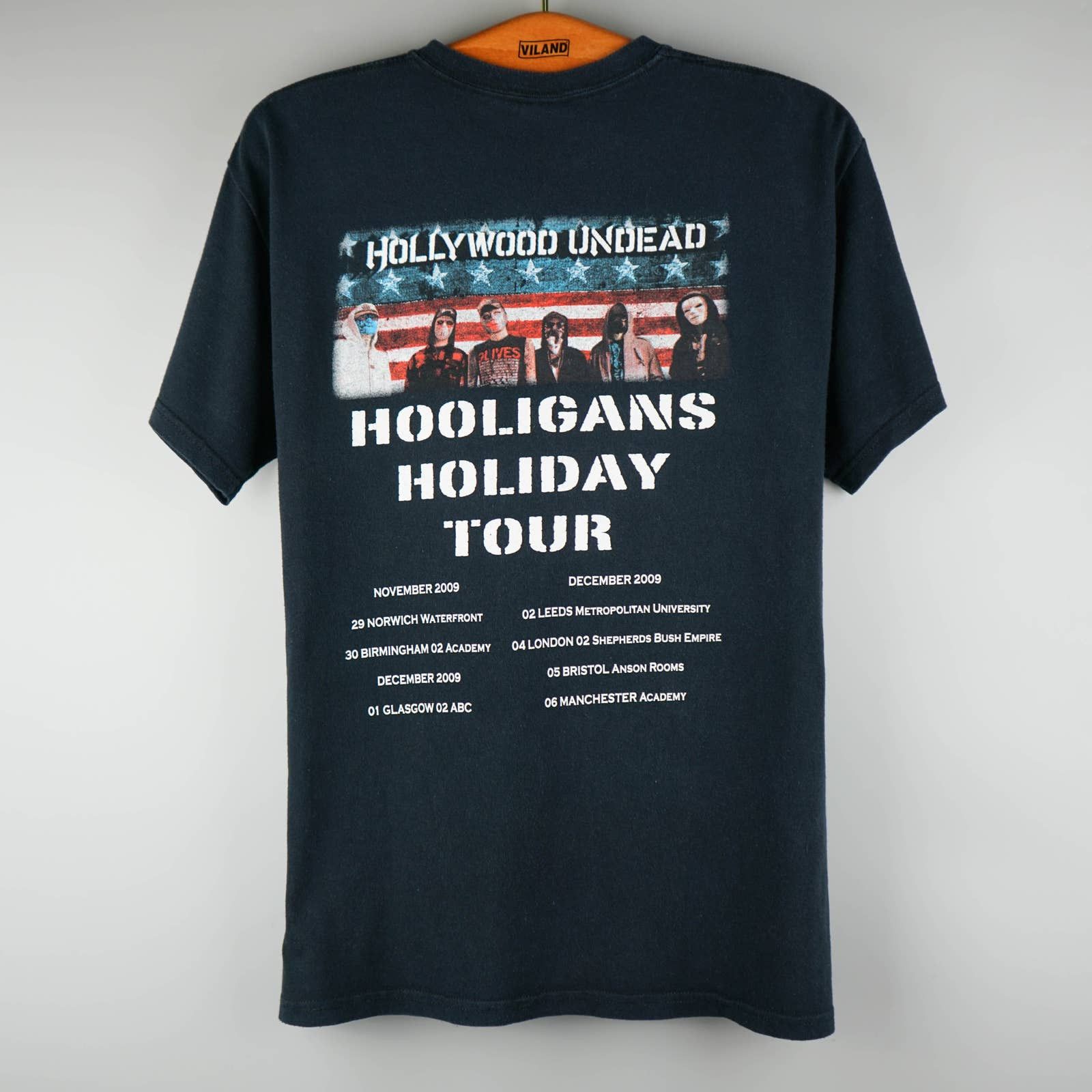 Band Tees × Vintage Vintage 2009 Hoolywood Undead Tour T-Shirt Size US M / EU 48-50 / 2 - 9 Thumbnail