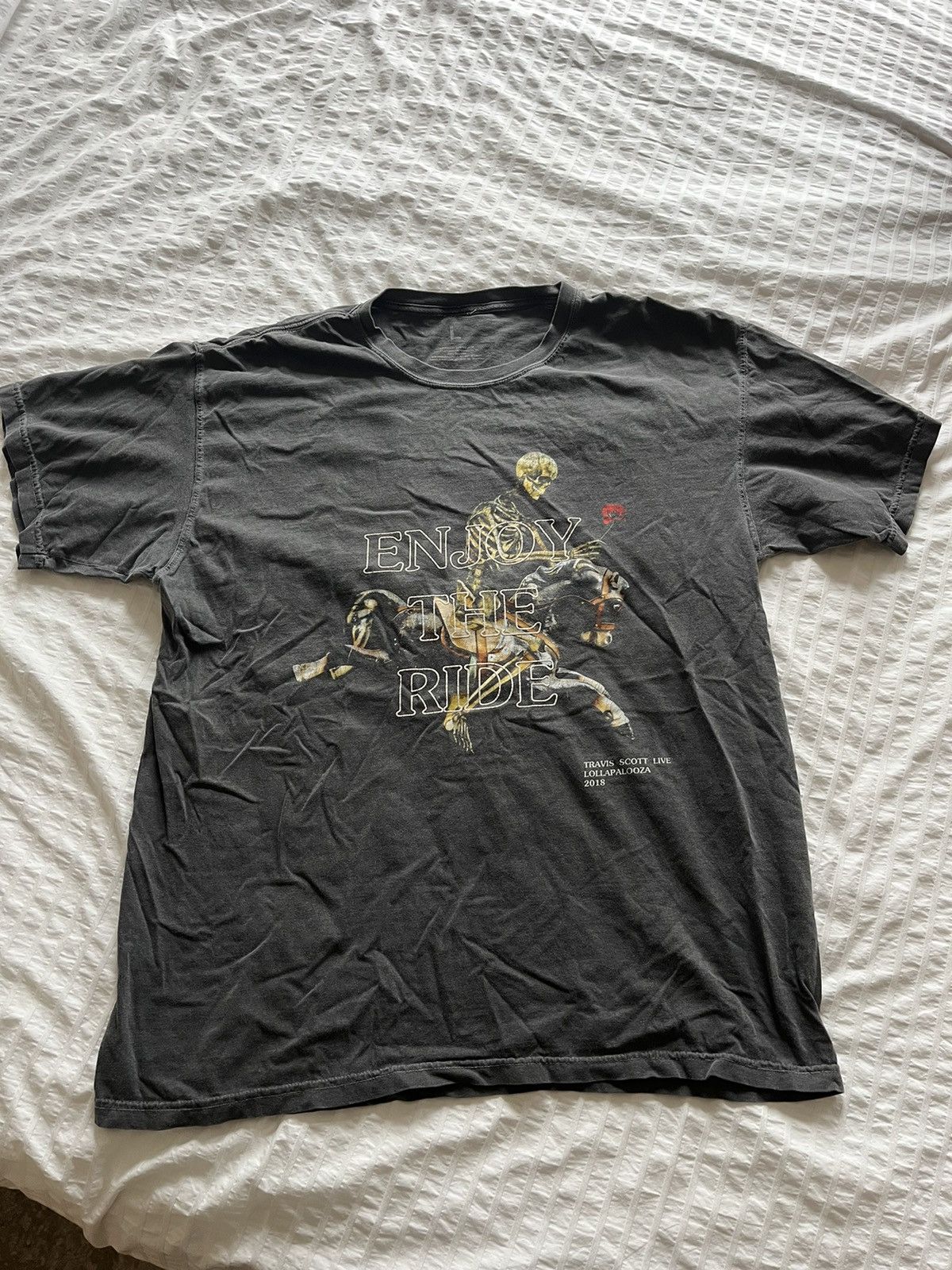 Travis Scott Travis Scott Astroworld Lollapalooza T-Shirt Size US XL / EU 56 / 4 - 1 Thumbnail