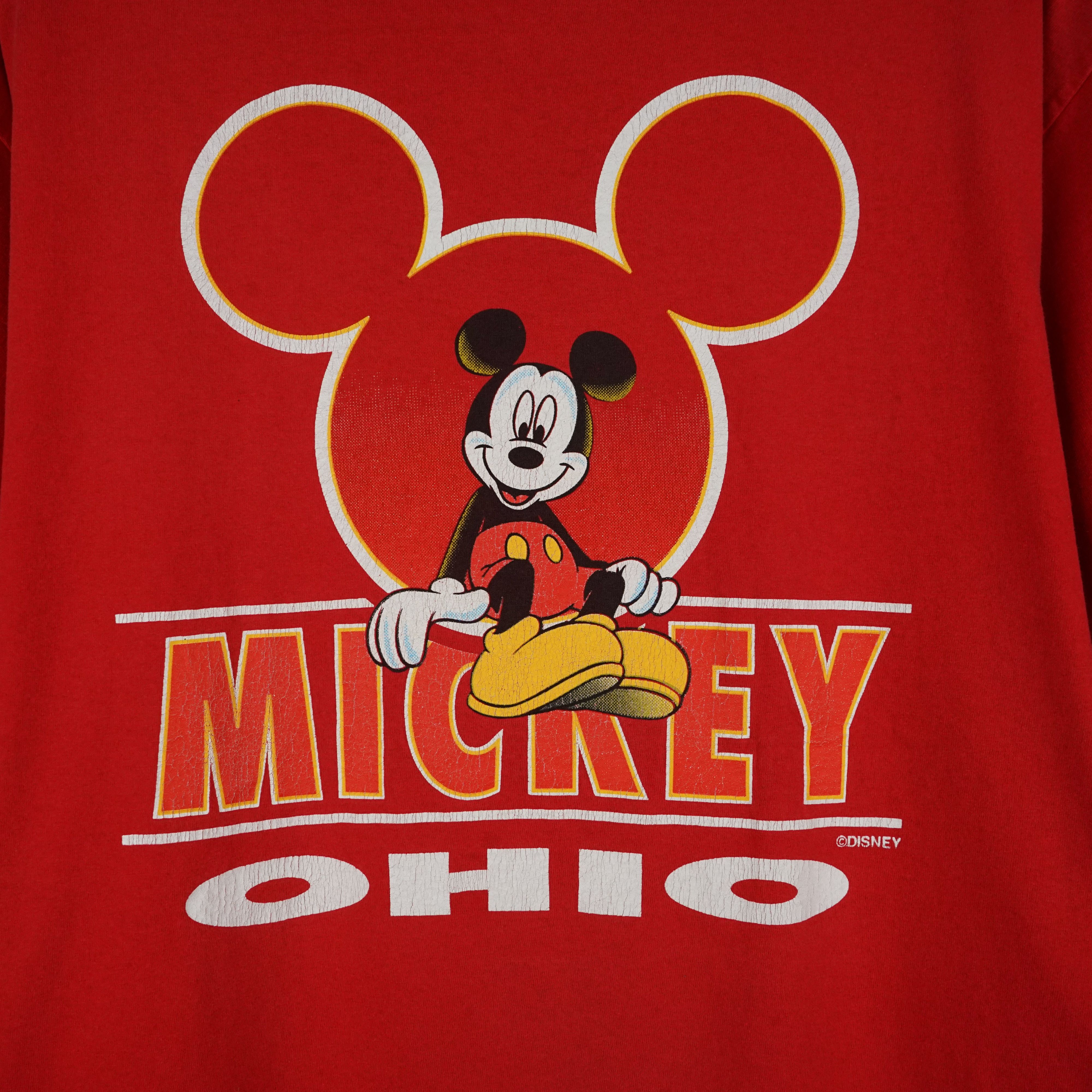 Disney × Mickey Mouse × Vintage 1990s Mickey Mouse t-shirt Size US XL / EU 56 / 4 - 2 Thumbnail