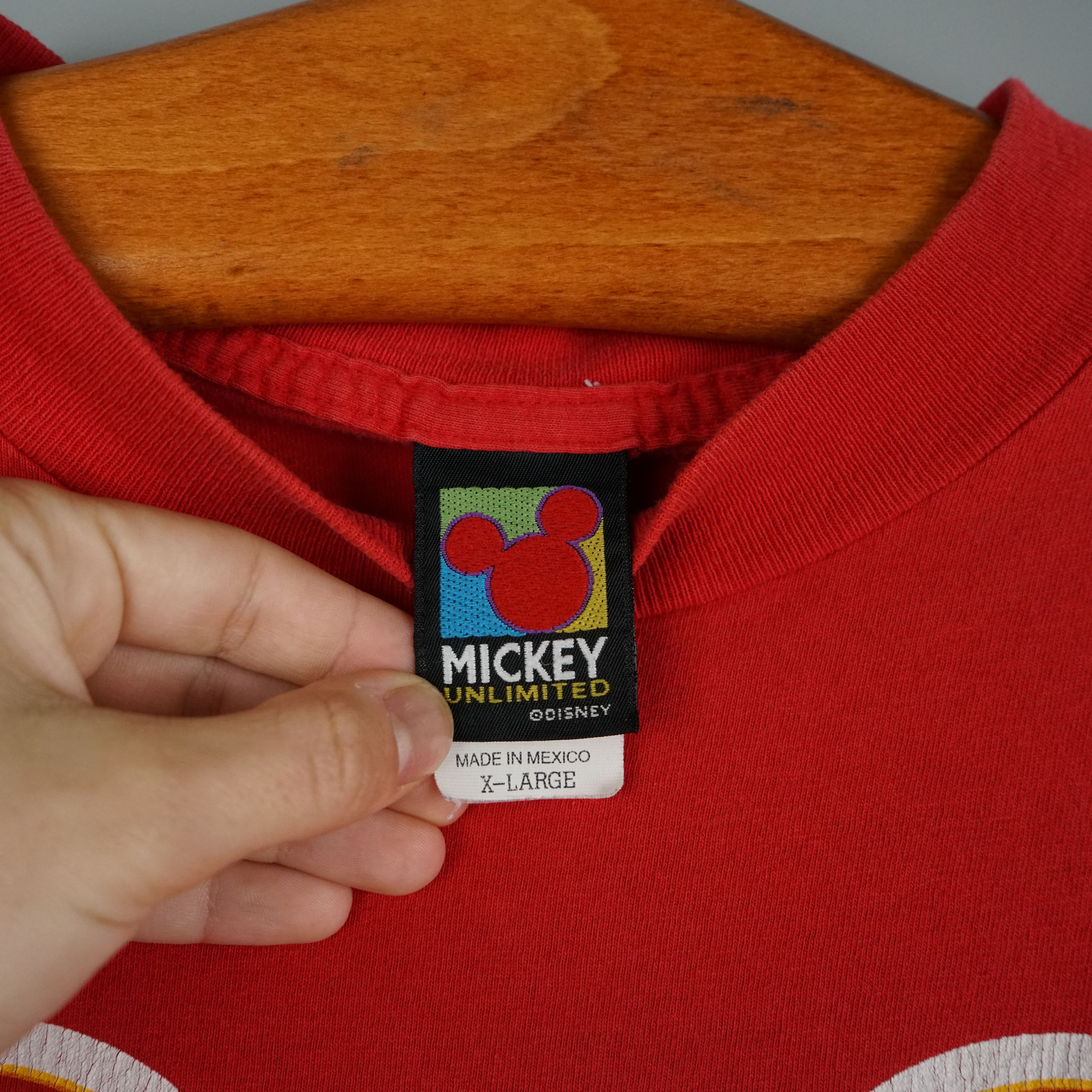 Disney × Mickey Mouse × Vintage 1990s Mickey Mouse t-shirt Size US XL / EU 56 / 4 - 6 Thumbnail