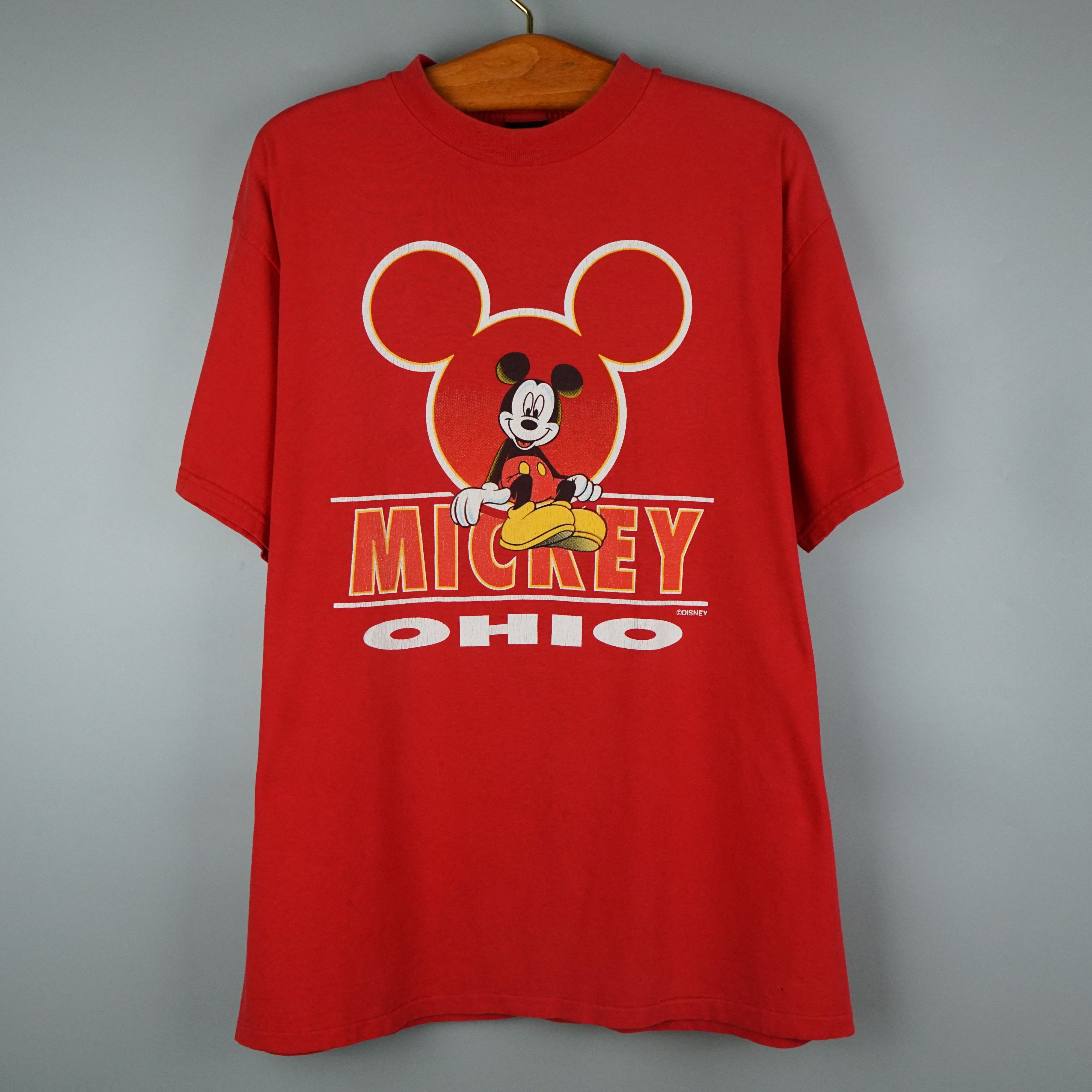 Disney × Mickey Mouse × Vintage 1990s Mickey Mouse t-shirt Size US XL / EU 56 / 4 - 1 Thumbnail