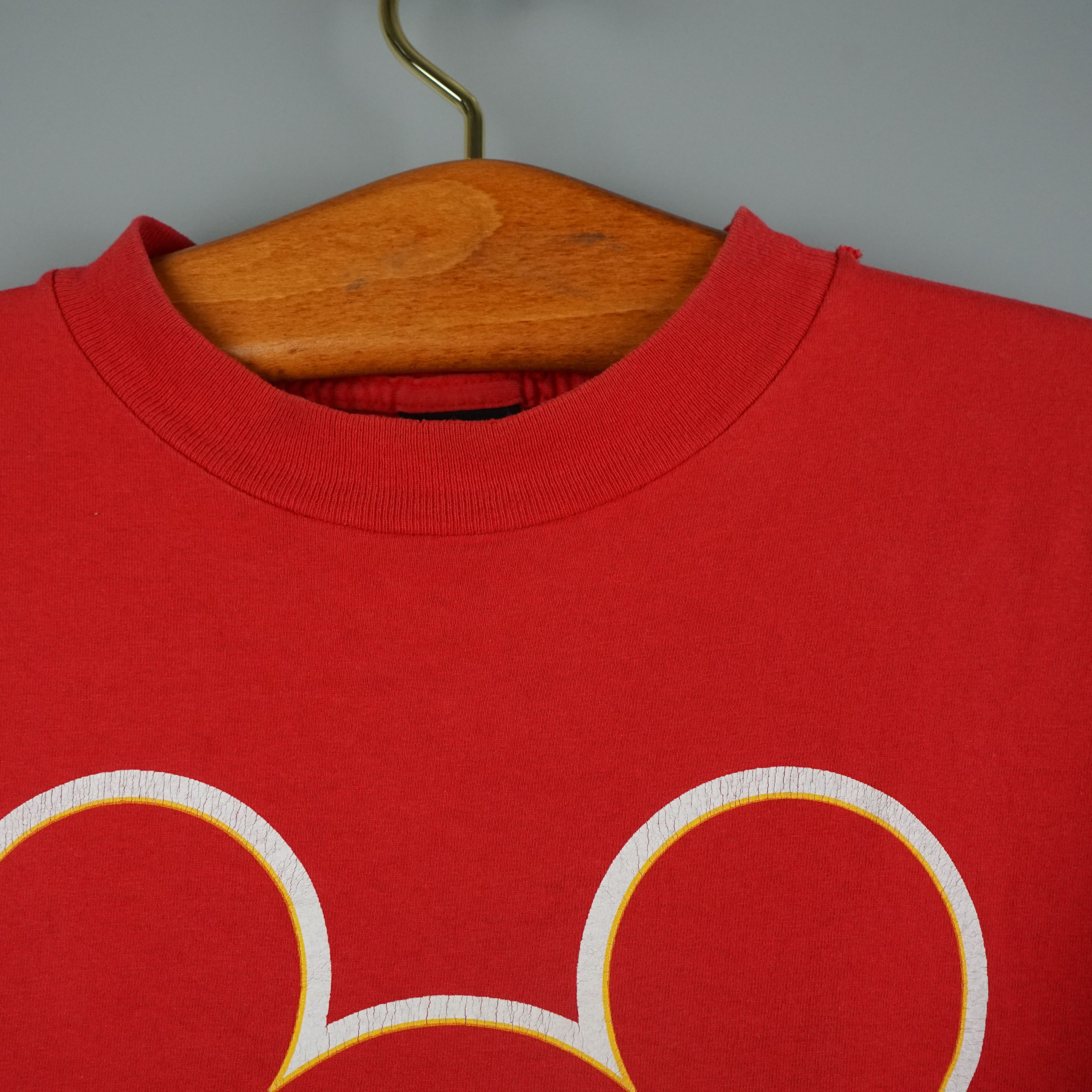 Disney × Mickey Mouse × Vintage 1990s Mickey Mouse t-shirt Size US XL / EU 56 / 4 - 8 Thumbnail