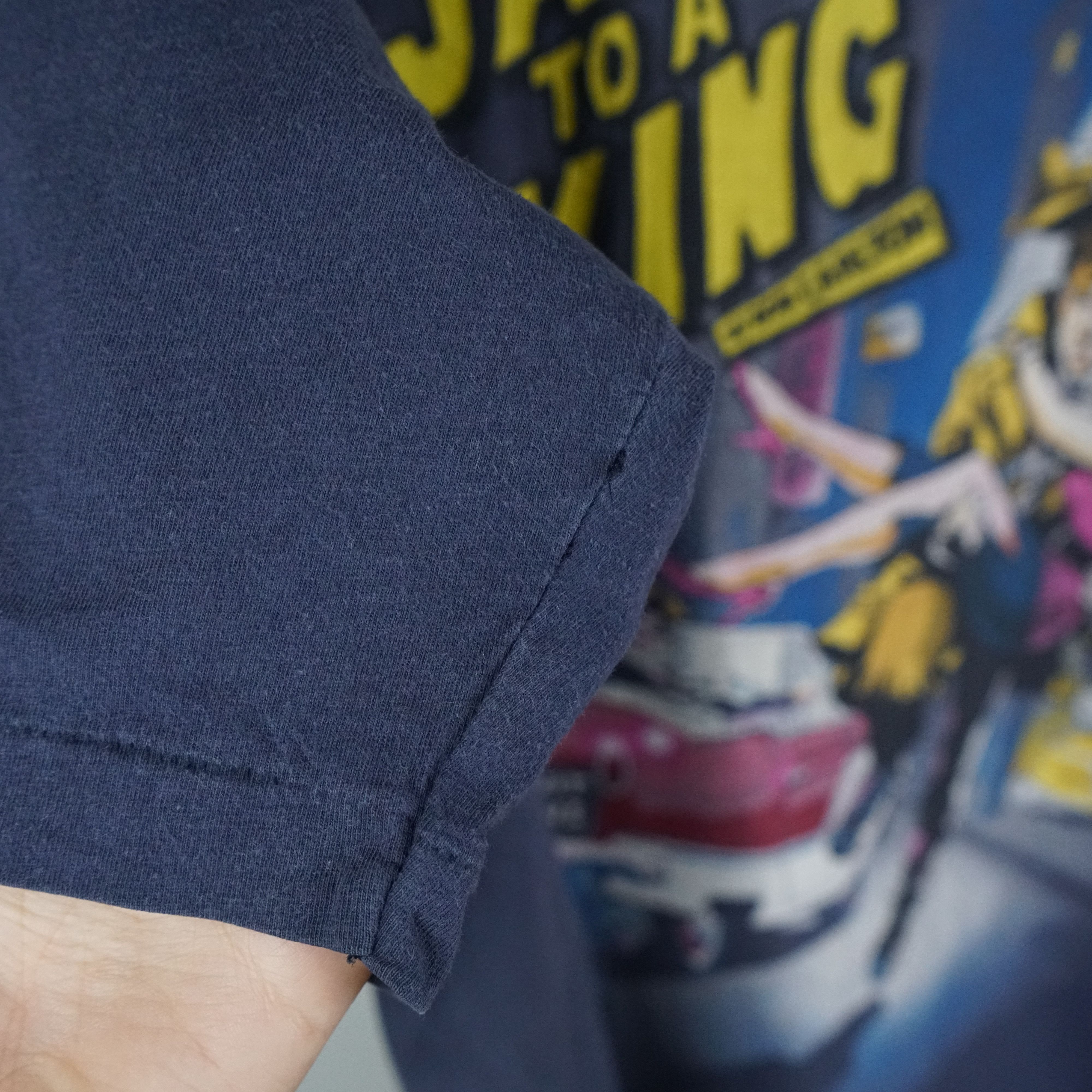 Vintage 90s From Jack To a King Single Stitch t shirt Size US XL / EU 56 / 4 - 5 Thumbnail