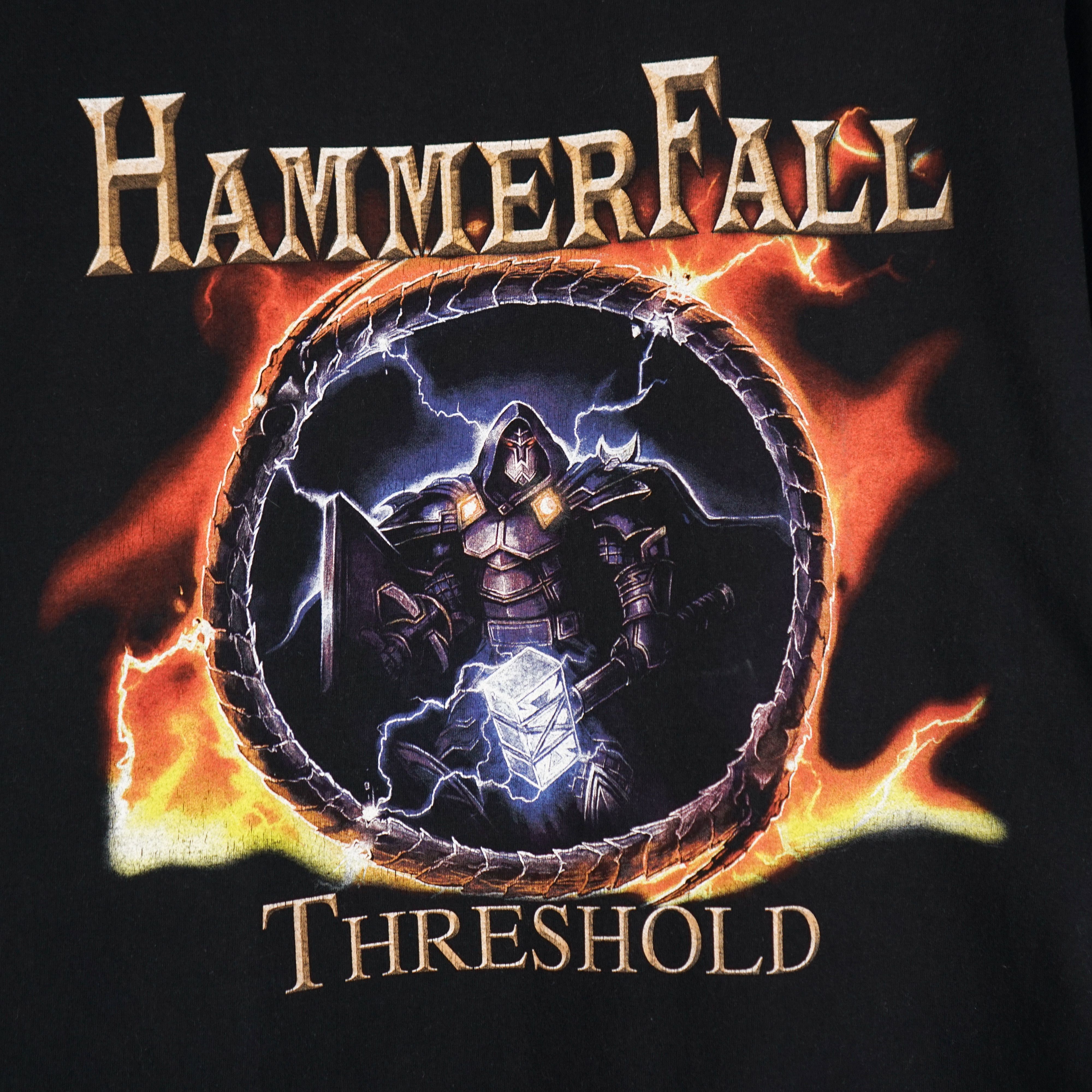 Band Tees × Vintage 2006 Hammerfall t shirt Size US XL / EU 56 / 4 - 2 Thumbnail