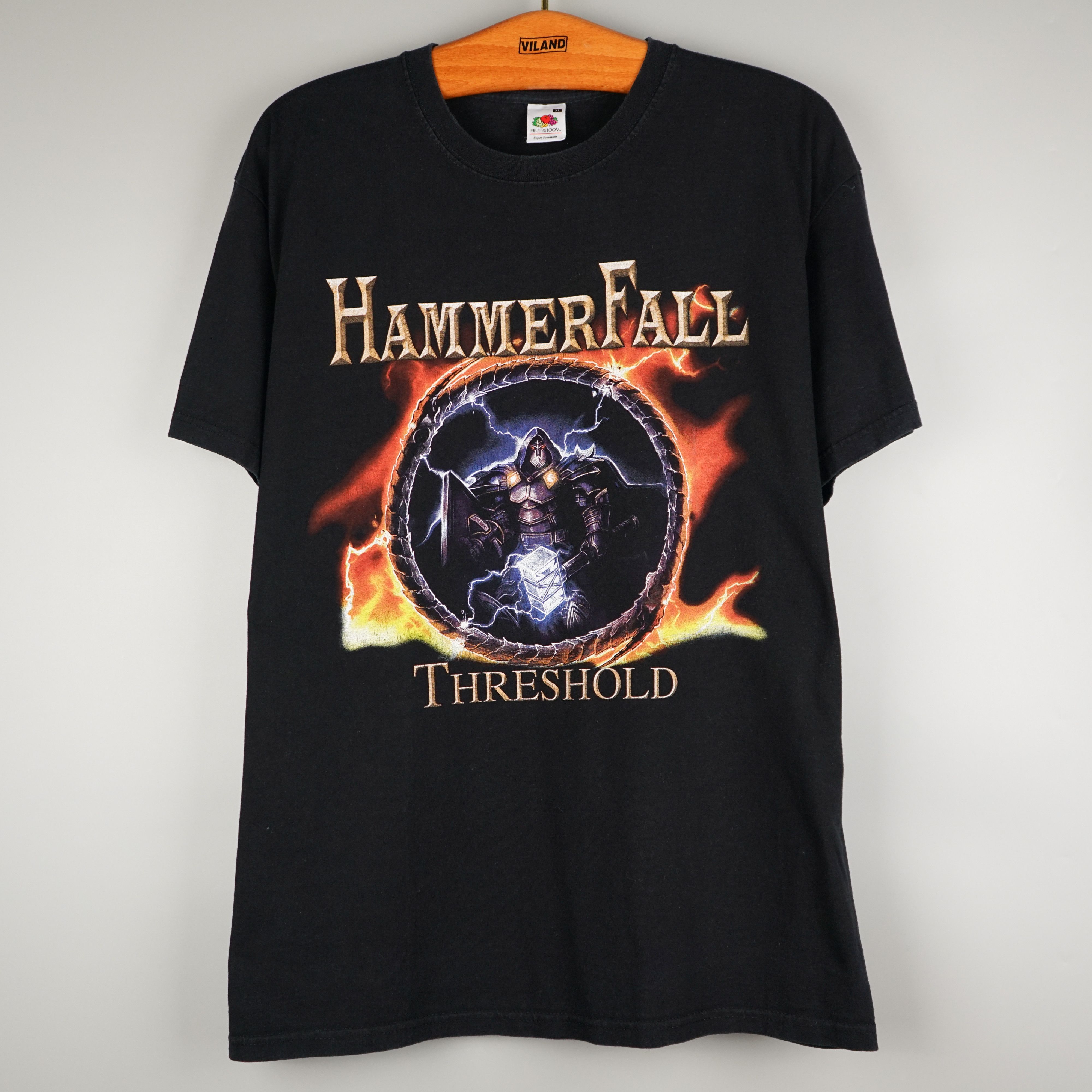 Band Tees × Vintage 2006 Hammerfall t shirt Size US XL / EU 56 / 4 - 1 Thumbnail