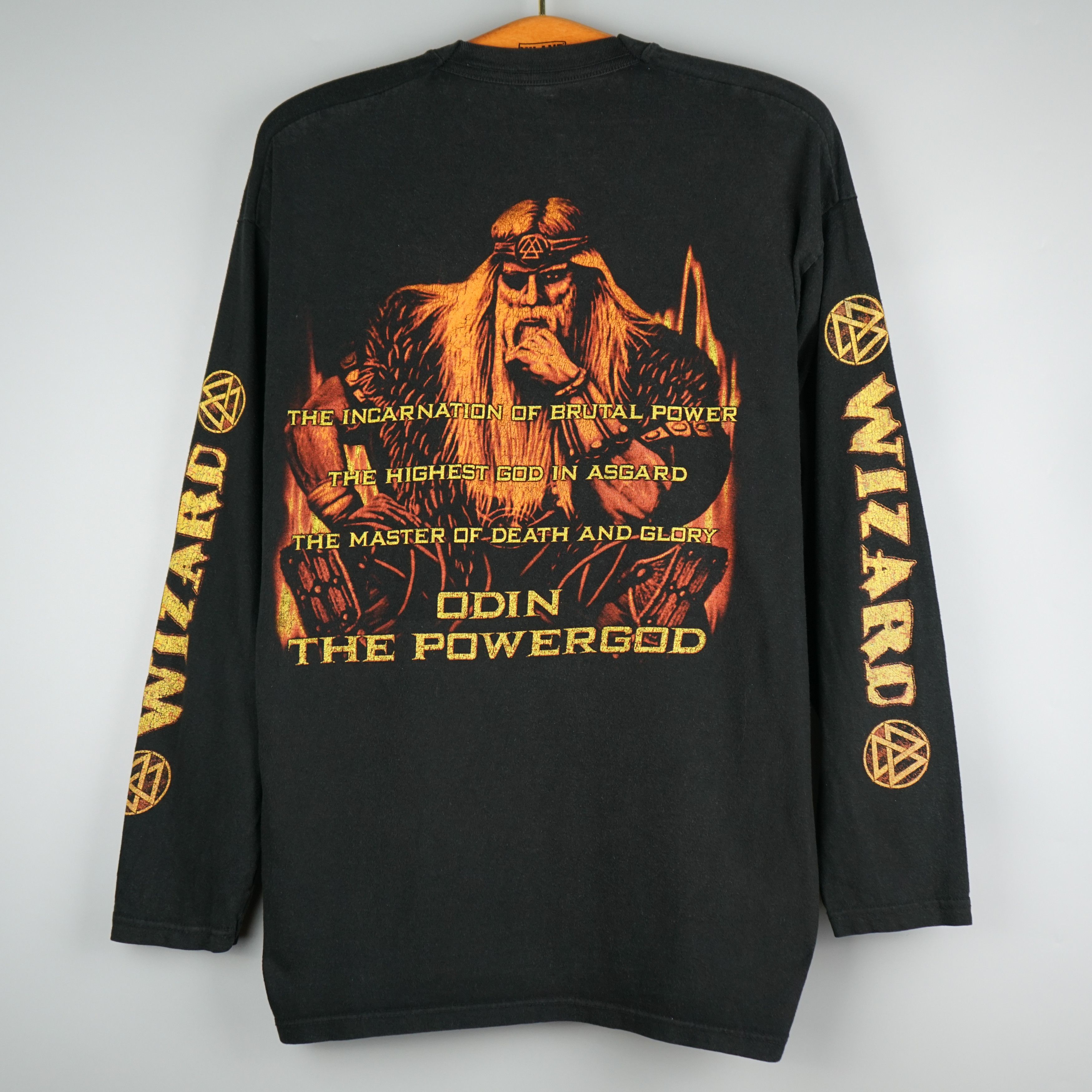 Band Tees × Vintage 2002 Wizard band t-shirt Odin album Size US XL / EU 56 / 4 - 6 Thumbnail