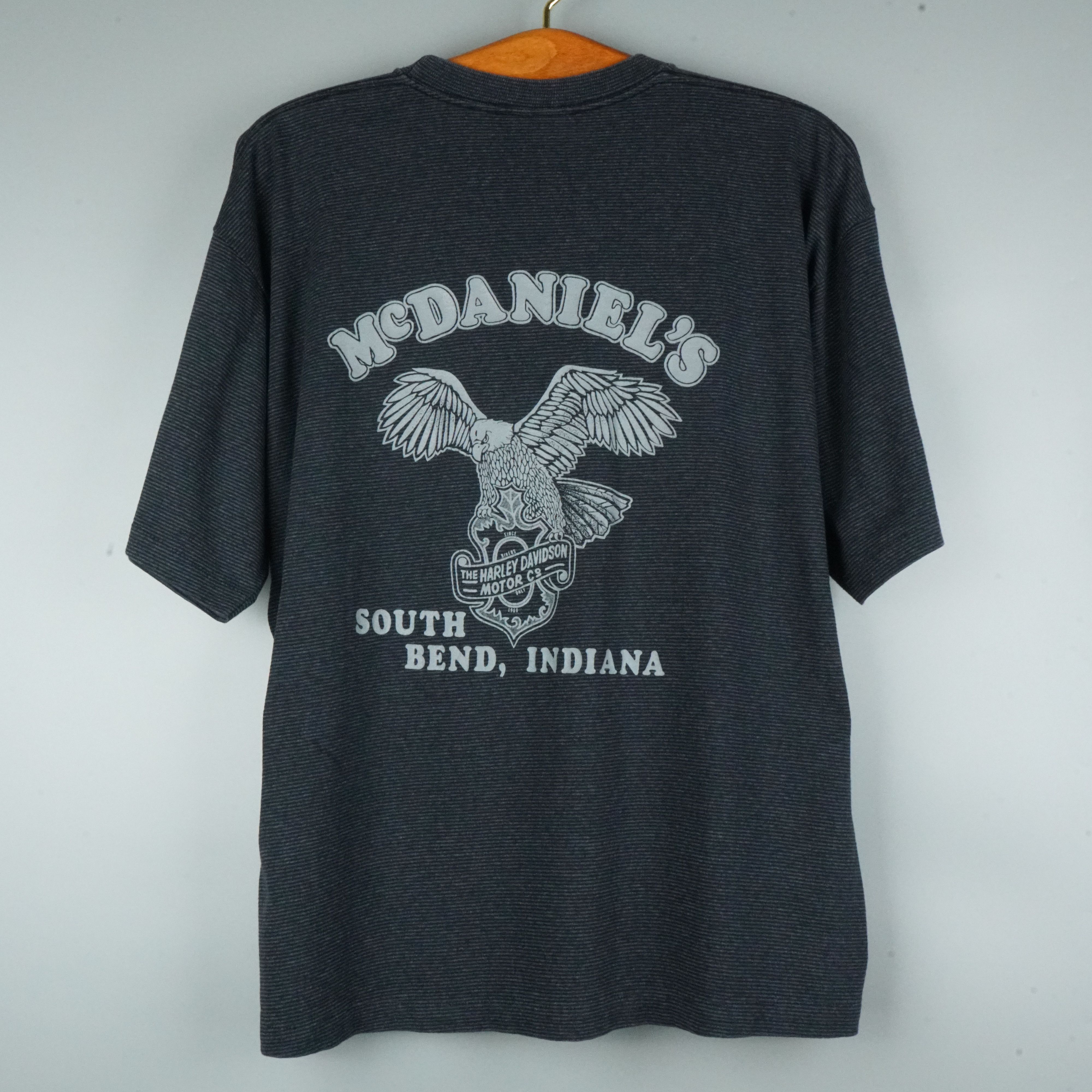Harley Davidson × Vintage 90s Harley Davidson t shirt Single Stitch 3d Emblem Size US XL / EU 56 / 4 - 5 Thumbnail