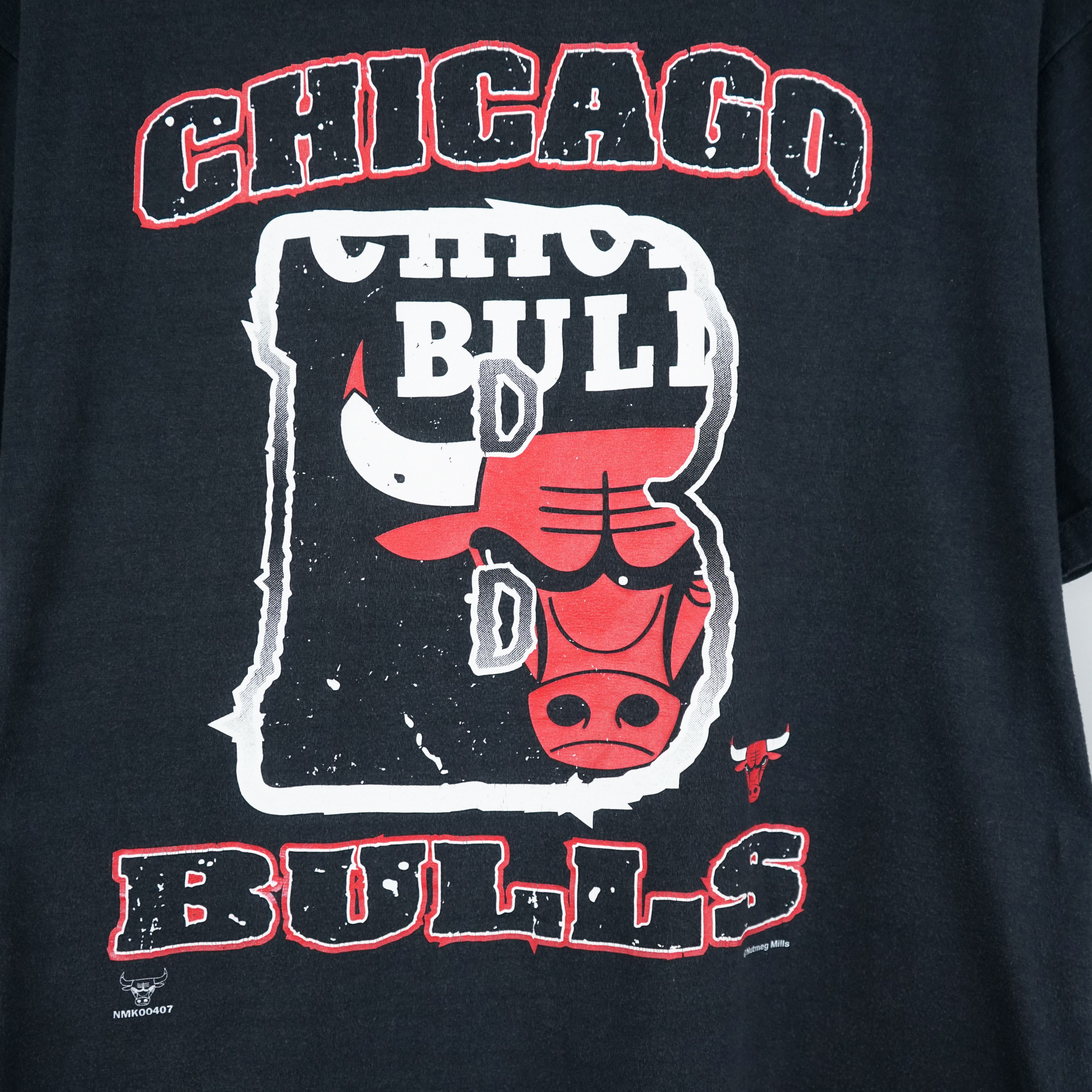 NBA × Vintage 1990s Chicago Bulls t shirt Size US XL / EU 56 / 4 - 2 Thumbnail