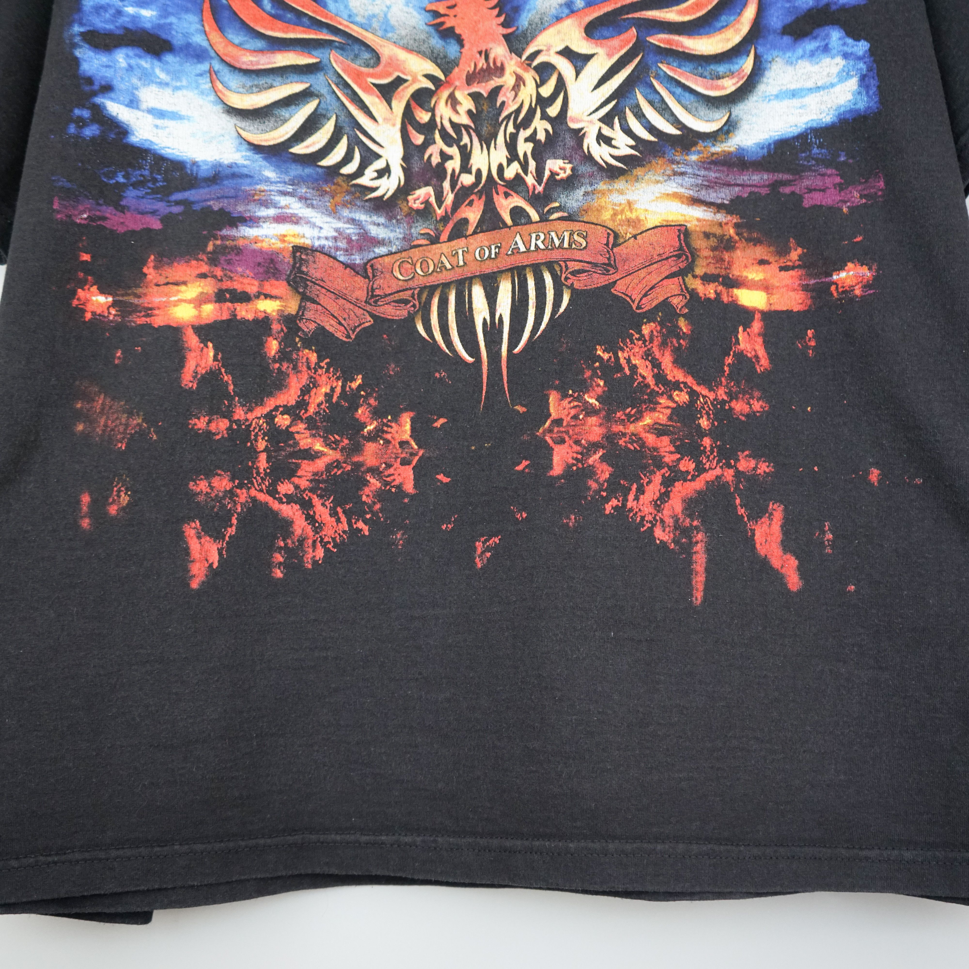 Band Tees × Vintage Vintage Sabaton t shirt 2010 Coat of Arms Size US XL / EU 56 / 4 - 3 Thumbnail