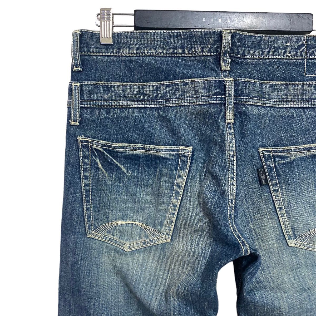 Japanese Brand Japanese Brand ONBOARD Denim Double Waist Jeans Size US 33 - 12 Thumbnail