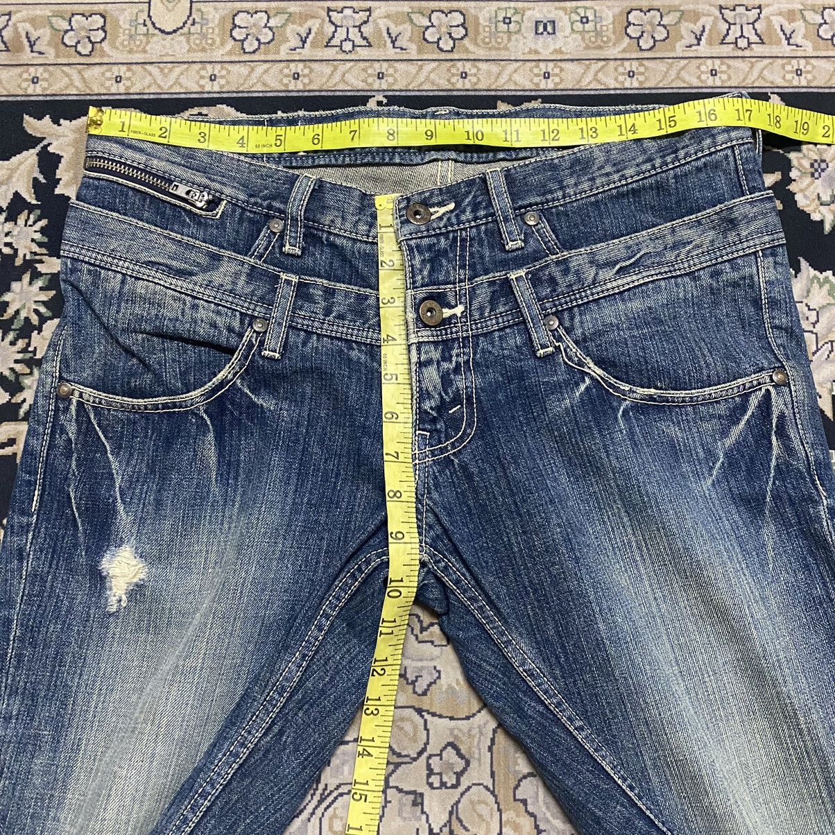 Japanese Brand Japanese Brand ONBOARD Denim Double Waist Jeans Size US 33 - 20 Thumbnail