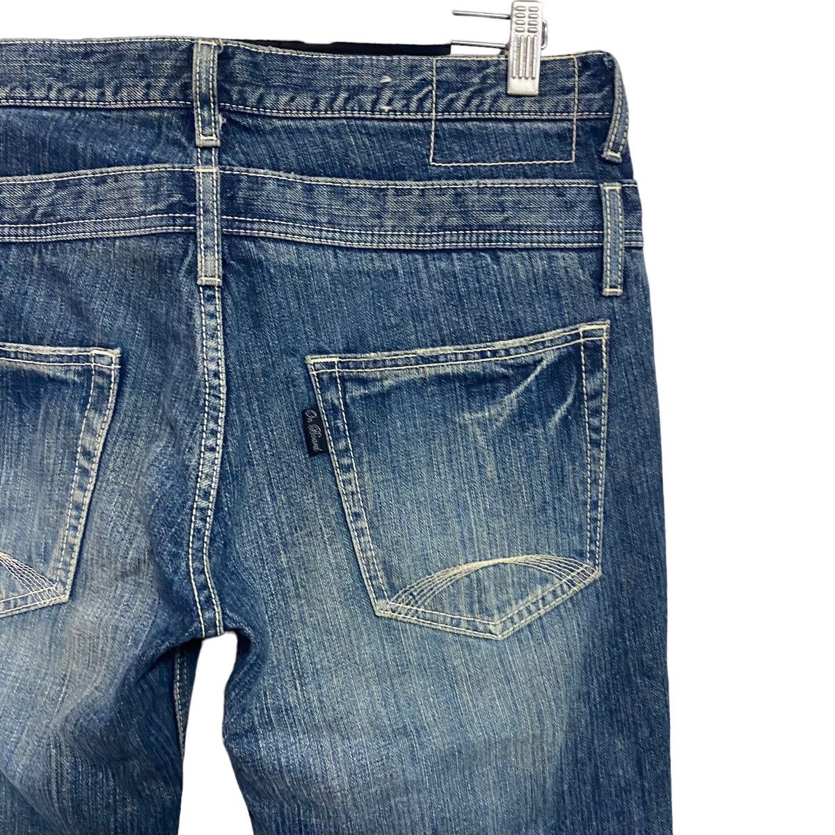 Japanese Brand Japanese Brand ONBOARD Denim Double Waist Jeans Size US 33 - 11 Thumbnail